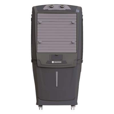 Blue Star Aura Neo 55 Litres Desert Air Cooler with Anti-Microbial Properties (Thermal Overload Protection, Grey)