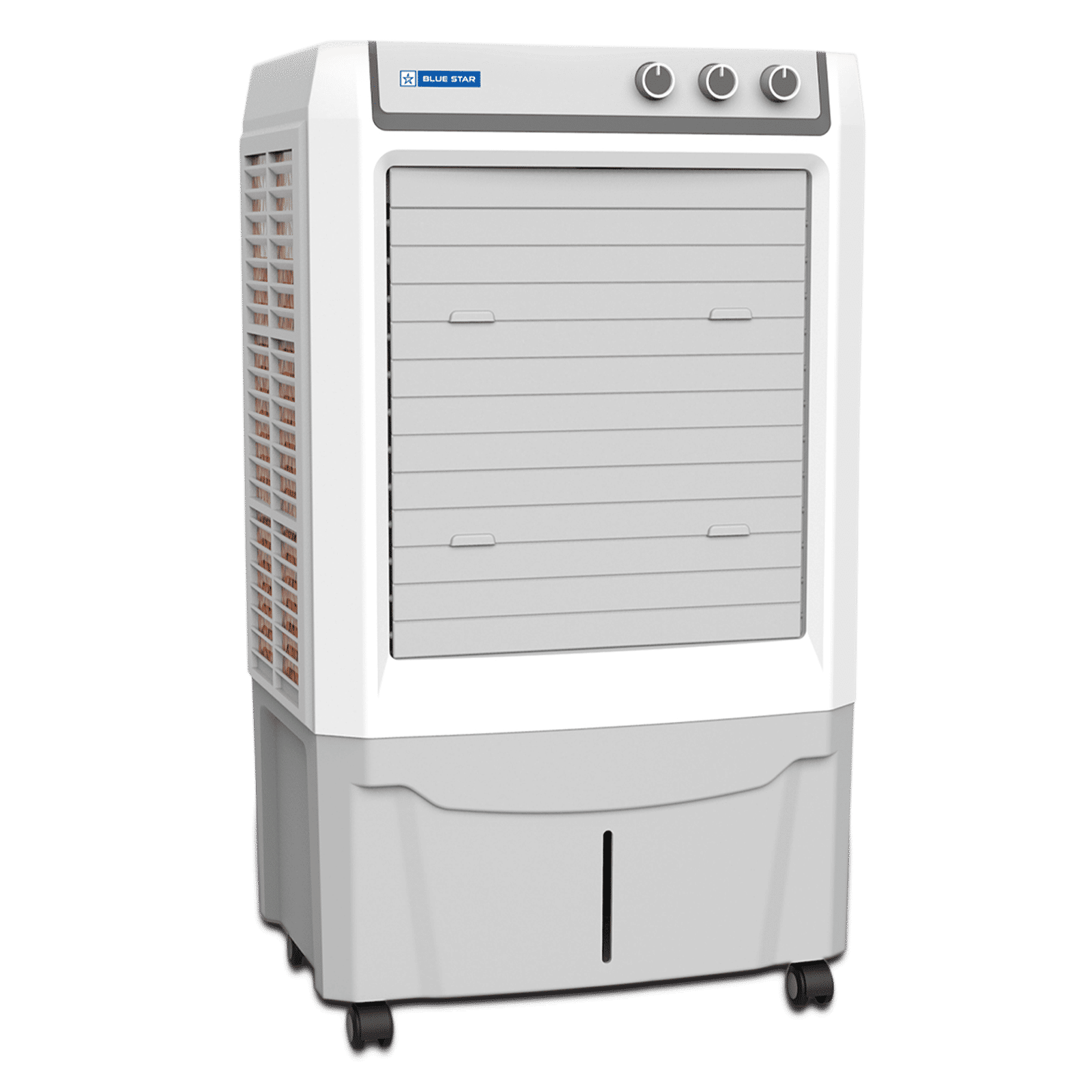Blue Star Ventus 80 Litres Desert Air Cooler with Anti-Microbial Properties (Thermal Overload Protection, White & Cool Grey) Blue Star Ventus 80 Litres Desert Air Cooler with Anti-Microbial Properties (Thermal Overload Protection, White & Cool Grey)_5
