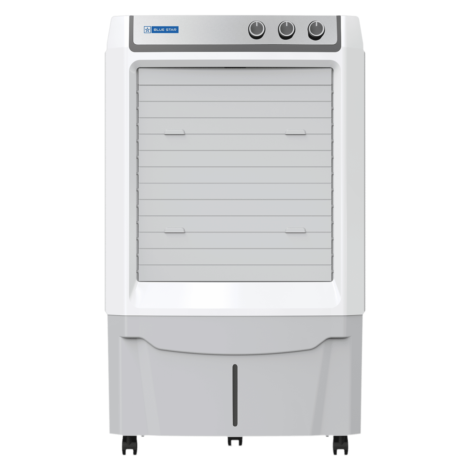 Blue Star Ventus 60 Litres Desert Air Cooler with Anti-Microbial Properties (Thermal Overload Protection, White & Cool Grey)_1