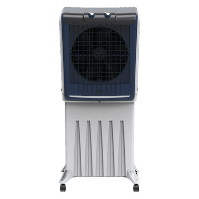 Symphony Silenzo 45 Litres Personal Air Cooler with Auto Louver Movement (Inverter Compatible, White & Blue)