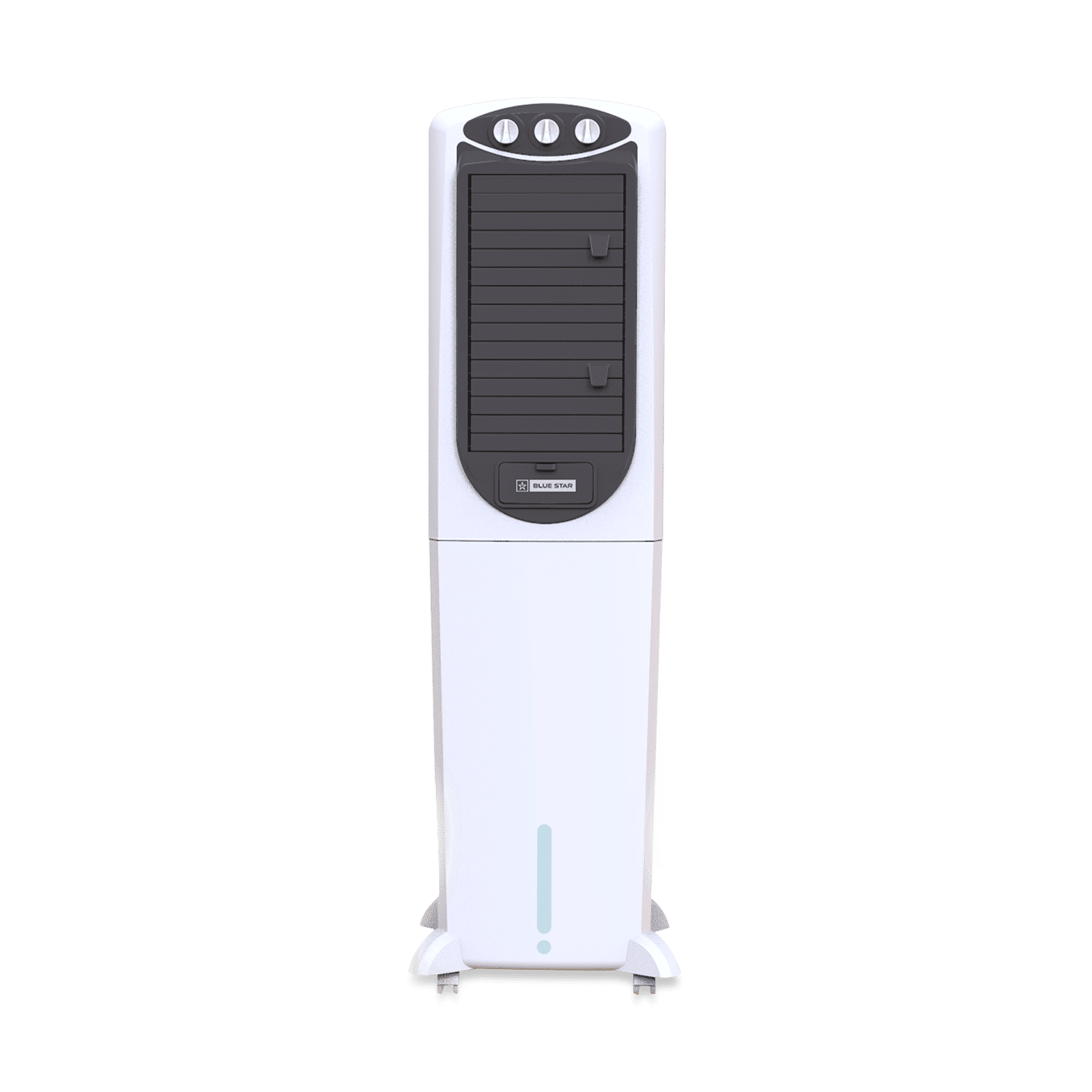 Blue Star PREMIA 50 Litres Tower Air Cooler with Thermal Overload Protection (Ice Chamber, White & Cool Grey) Blue Star PREMIA 50 Litres Tower Air Cooler with Thermal Overload Protection (Ice Chamber, White & Cool Grey)_1