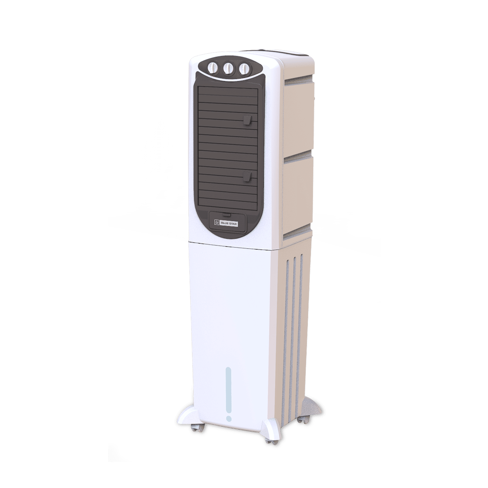 Blue Star PREMIA 50 Litres Tower Air Cooler with Thermal Overload Protection (Ice Chamber, White & Cool Grey) Blue Star PREMIA 50 Litres Tower Air Cooler with Thermal Overload Protection (Ice Chamber, White & Cool Grey)_4