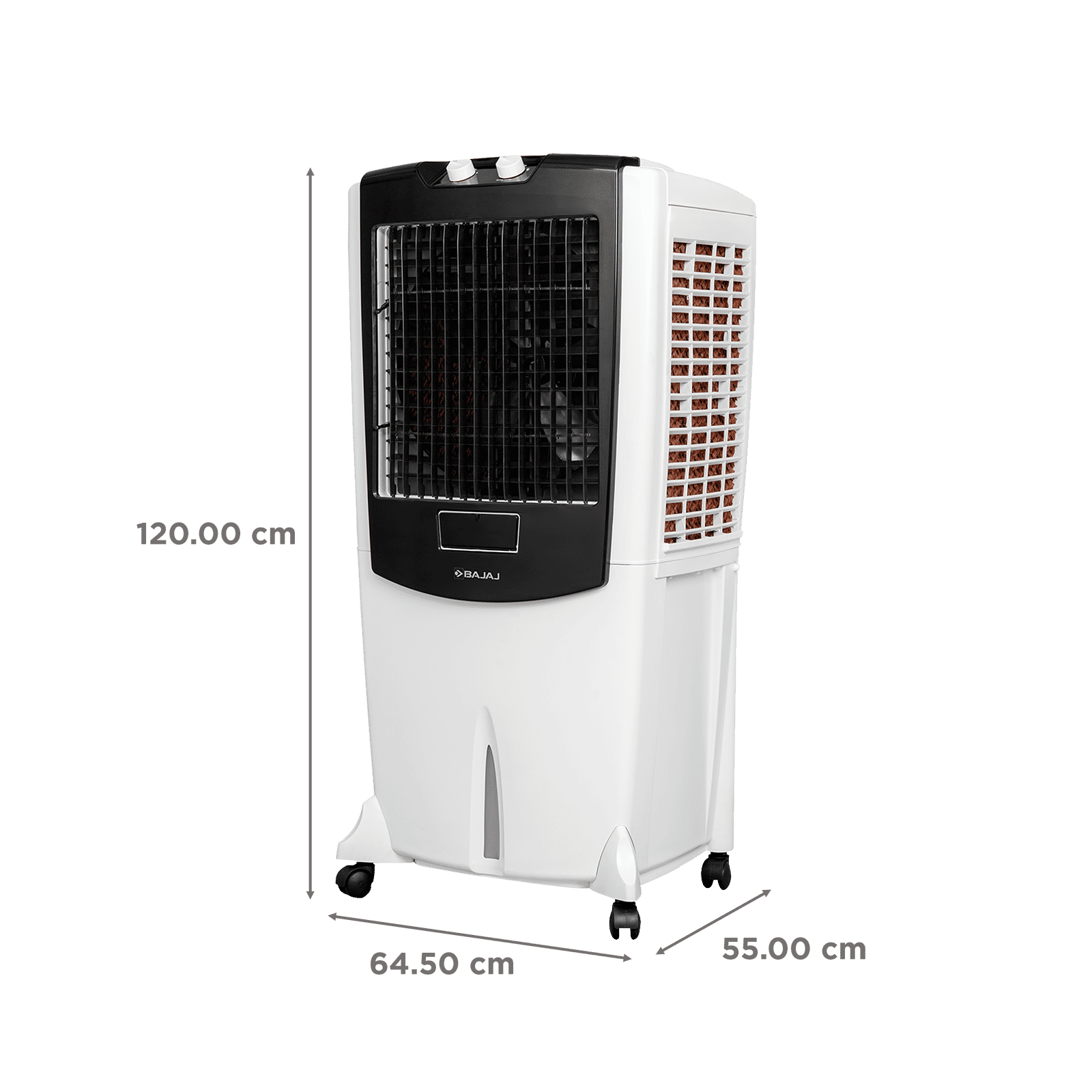 Bajaj Shield Series Mighty 122 Litres Desert Air Cooler with Turbo Fan Technology (Antibacterial Honeycomb Technology, White) Bajaj Shield Series Mighty 122 Litres Desert Air Cooler with Turbo Fan Technology (Antibacterial Honeycomb Technology, White)_2