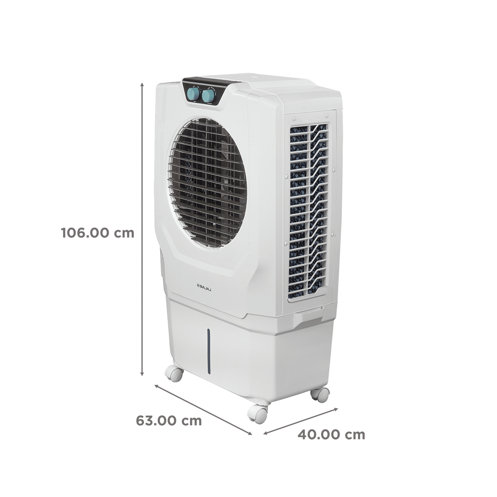 Bajaj Shield Series Specter 56 Litres Desert Air Cooler with Turbo Fan Technology (4 Way Swing Deflection, White) Bajaj Shield Series Specter 56 Litres Desert Air Cooler with Turbo Fan Technology (4 Way Swing Deflection, White)_2