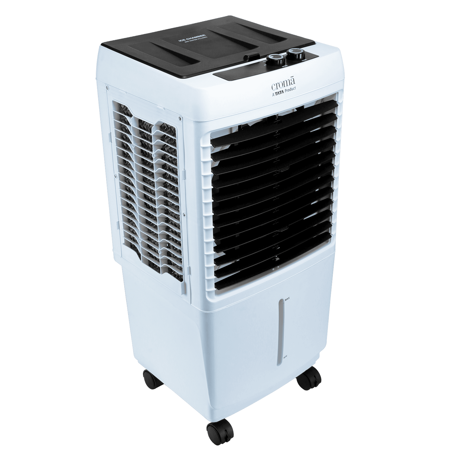 Croma 50 Litres Mini Desert Air Cooler with Ice Chamber (Antibacterial Honeycomb Pads, White) Croma 50 Litres Mini Desert Air Cooler with Ice Chamber (Antibacterial Honeycomb Pads, White)_7