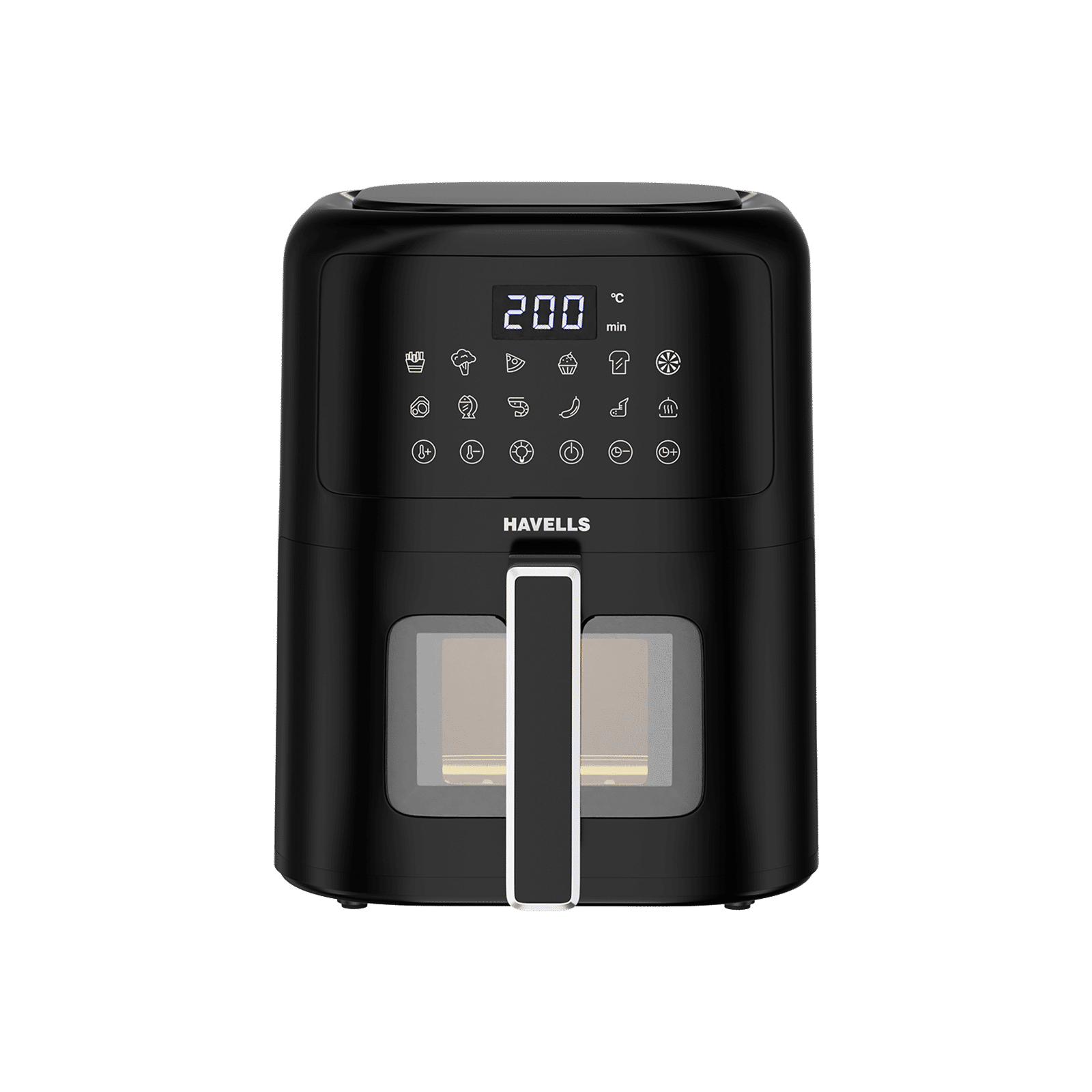 Havells Prolife Vista 4.2L 1350 Watt Digital Air Fryer with Aero Crisp Technology (Black)_1