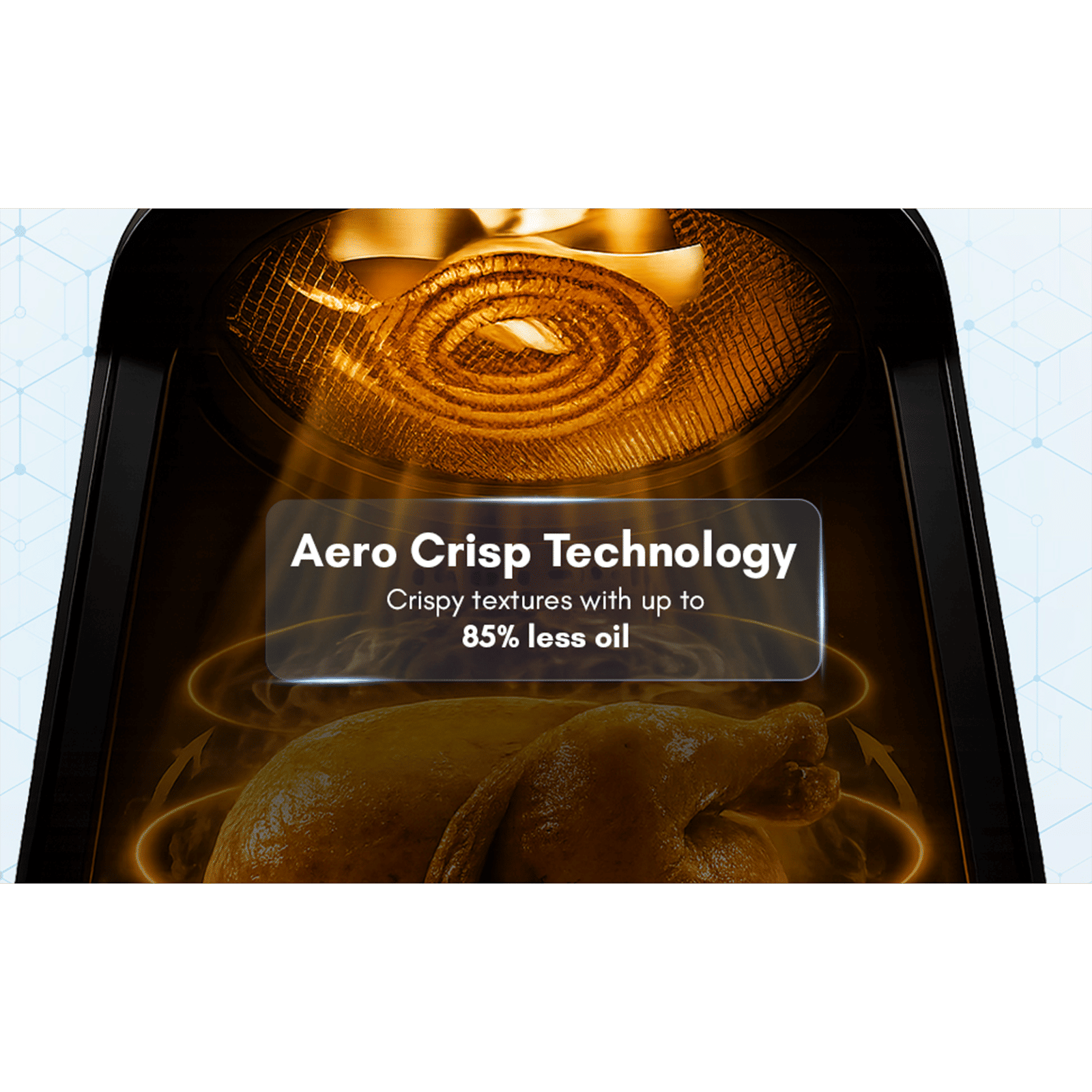 Havells Prolife Vista 4.2L 1350 Watt Digital Air Fryer with Aero Crisp Technology (Black)_4