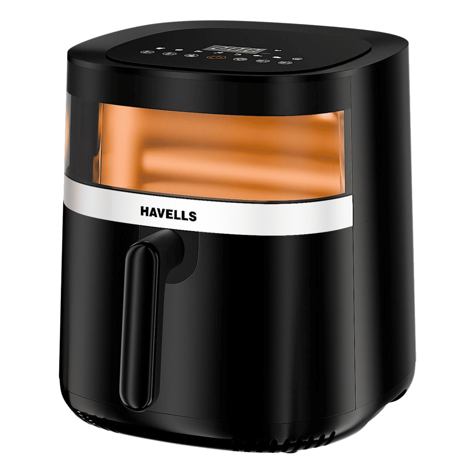 Havells Prolife Stellar Chef 5.5L 1500 Watt Digital Air Fryer with Aero Crisp Technology (Black) Havells Prolife Stellar Chef 5.5L 1500 Watt Digital Air Fryer with Aero Crisp Technology (Black)_3