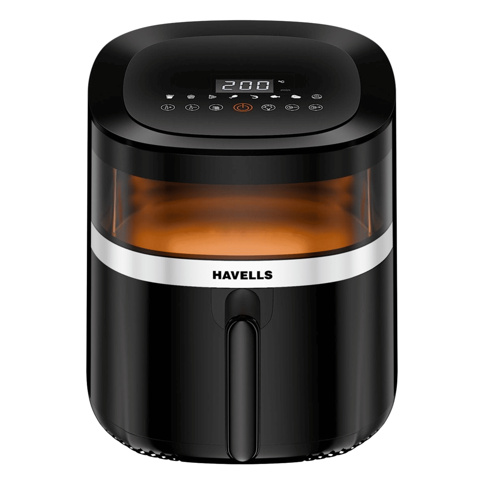Havells Prolife Stellar Chef 5.5L 1500 Watt Digital Air Fryer with Aero Crisp Technology (Black) Havells Prolife Stellar Chef 5.5L 1500 Watt Digital Air Fryer with Aero Crisp Technology (Black)_4