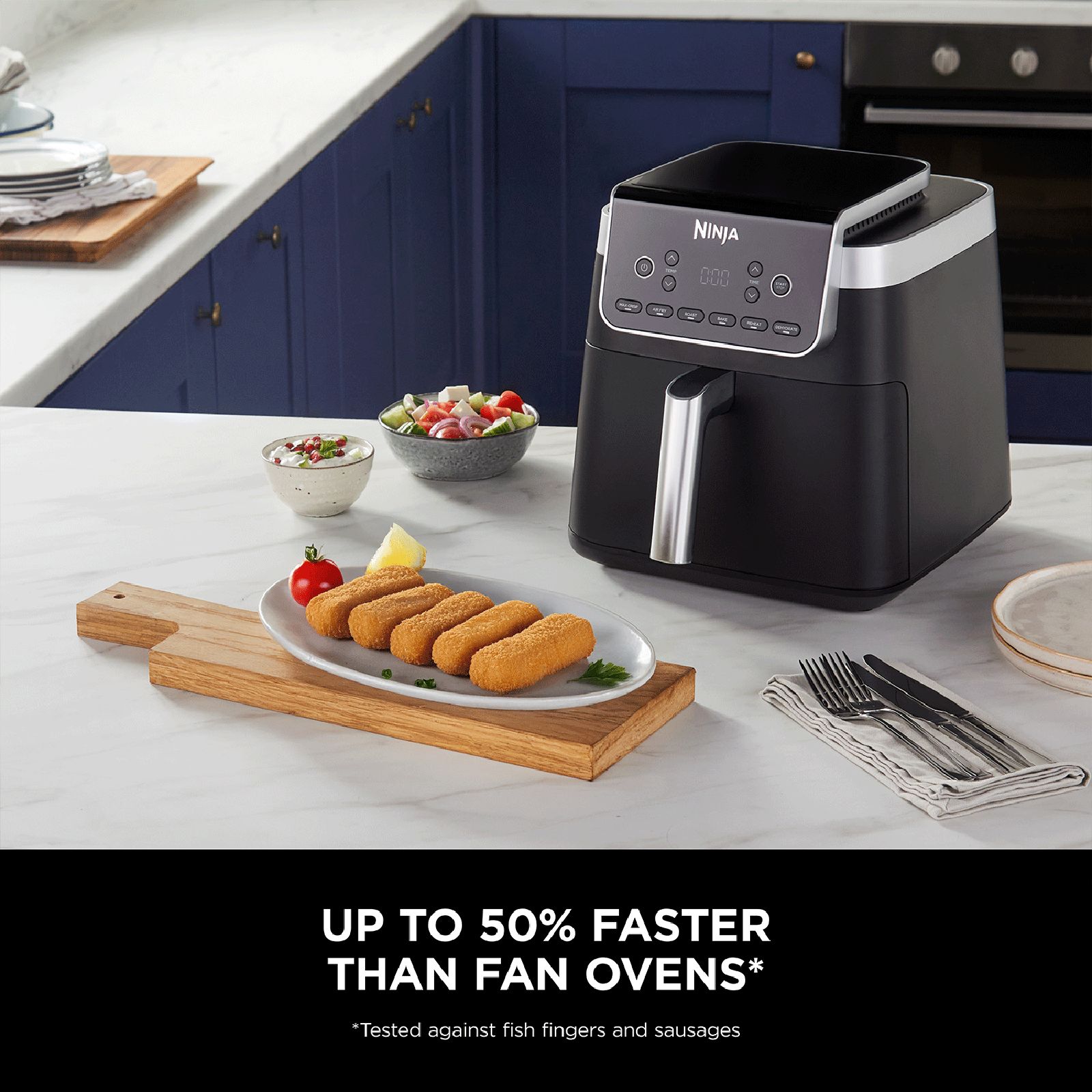 NINJA MAX PRO 6.2L 2000 Watt Digital Air Fryer with 6 Cooking Functions (Black) NINJA MAX PRO 6.2L 2000 Watt Digital Air Fryer with 6 Cooking Functions (Black)_7