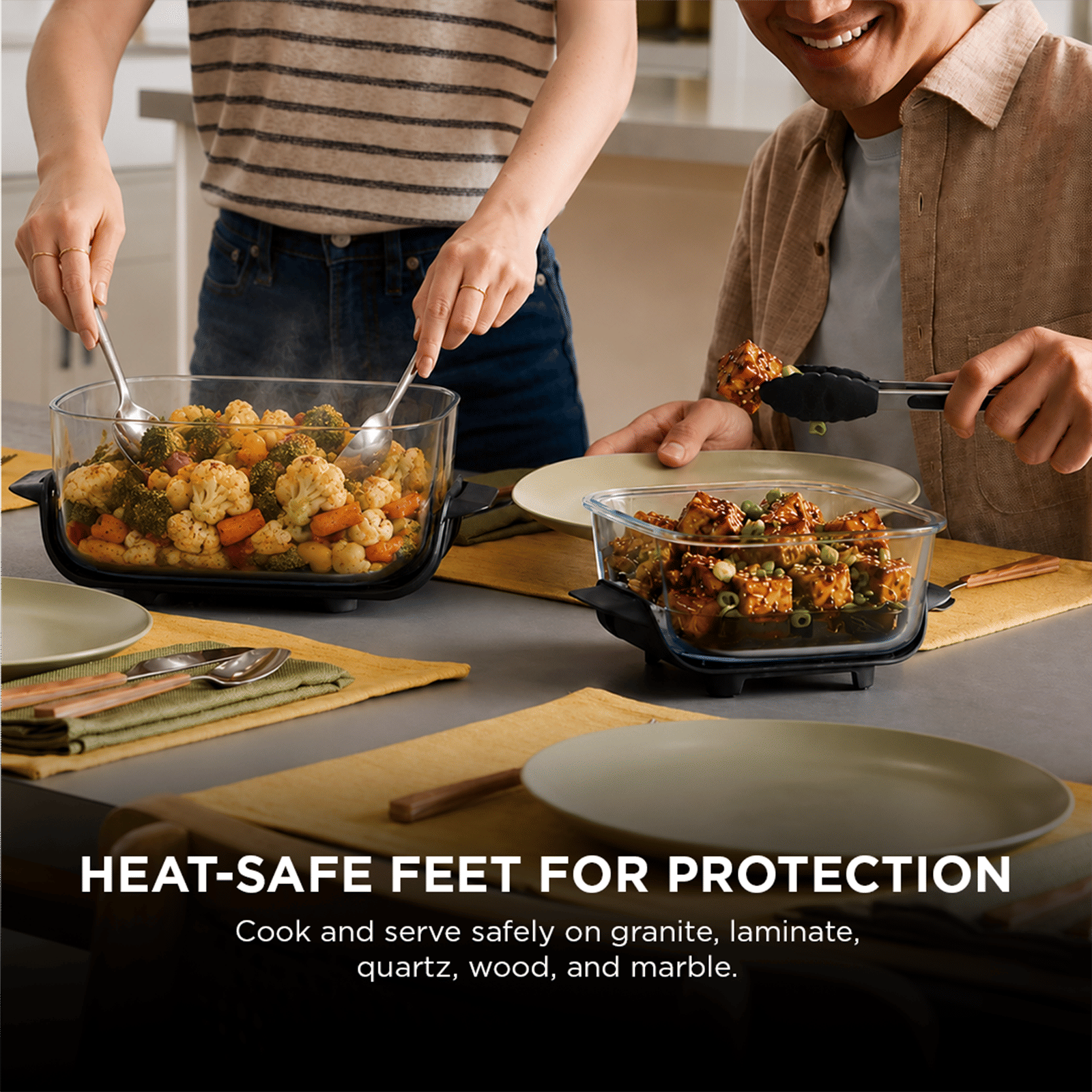NINJA Crispi Dual Container (1.4L & 3.8L) 1700 Watt Digital Air Fryer with CleanCrisp Technology (Cyberspace Blue) NINJA Crispi Dual Container (1.4L & 3.8L) 1700 Watt Digital Air Fryer with CleanCrisp Technology (Cyberspace Blue)_10