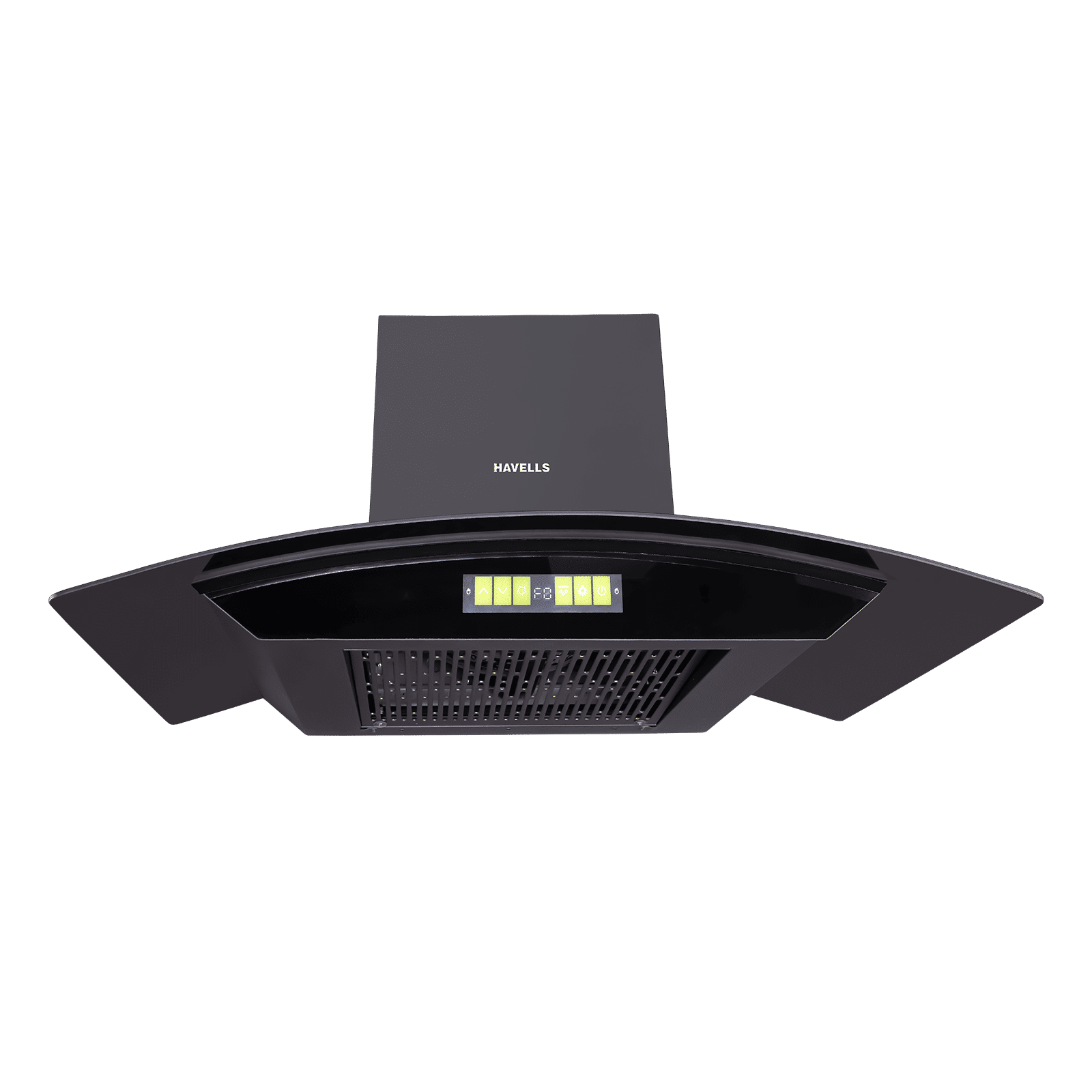 Havells Canis Neo 60 cm 1600m3/hr Ducted Auto Clean Wall Mounted Chimney With Hand Wave Controls (Black) Havells Canis Neo 60 cm 1600m3/hr Ducted Auto Clean Wall Mounted Chimney With Hand Wave Controls (Black)_1