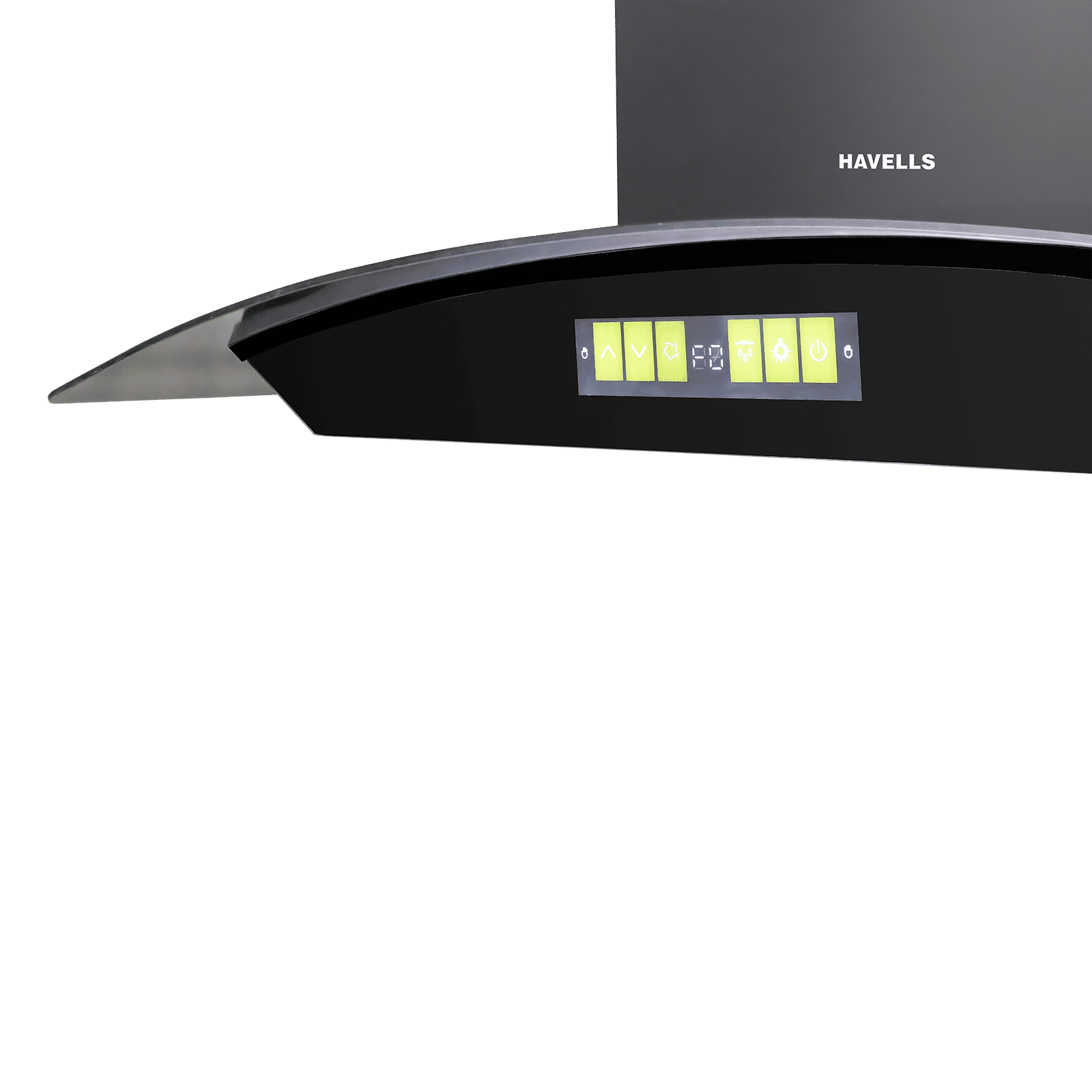 Havells Canis Neo 60 cm 1600m3/hr Ducted Auto Clean Wall Mounted Chimney With Hand Wave Controls (Black) Havells Canis Neo 60 cm 1600m3/hr Ducted Auto Clean Wall Mounted Chimney With Hand Wave Controls (Black)_7
