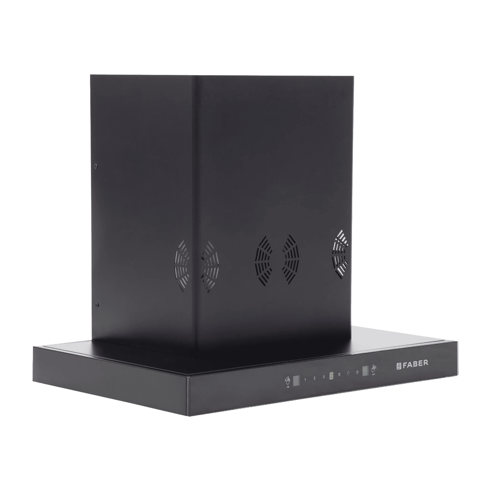 FABER Hood Silencio 3D IND HC SC FL BK 90 T cm 1325m3/hr Ducted Auto Clean Wall Mounted Chimney with Touch Control Panel (Black) FABER Hood Silencio 3D IND HC SC FL BK 90 T cm 1325m3/hr Ducted Auto Clean Wall Mounted Chimney with Touch Control Panel (Black)_6