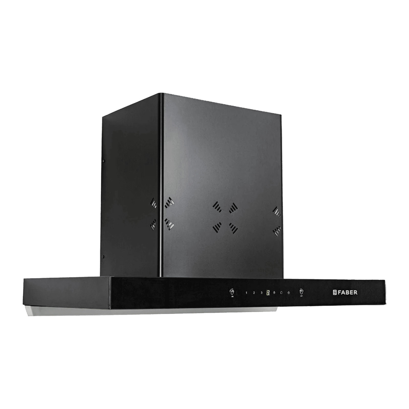 FABER Hood Silencio 3D IND HC SC FL BK 90 T cm 1325m3/hr Ducted Auto Clean Wall Mounted Chimney with Touch Control Panel (Black) FABER Hood Silencio 3D IND HC SC FL BK 90 T cm 1325m3/hr Ducted Auto Clean Wall Mounted Chimney with Touch Control Panel (Black)_8