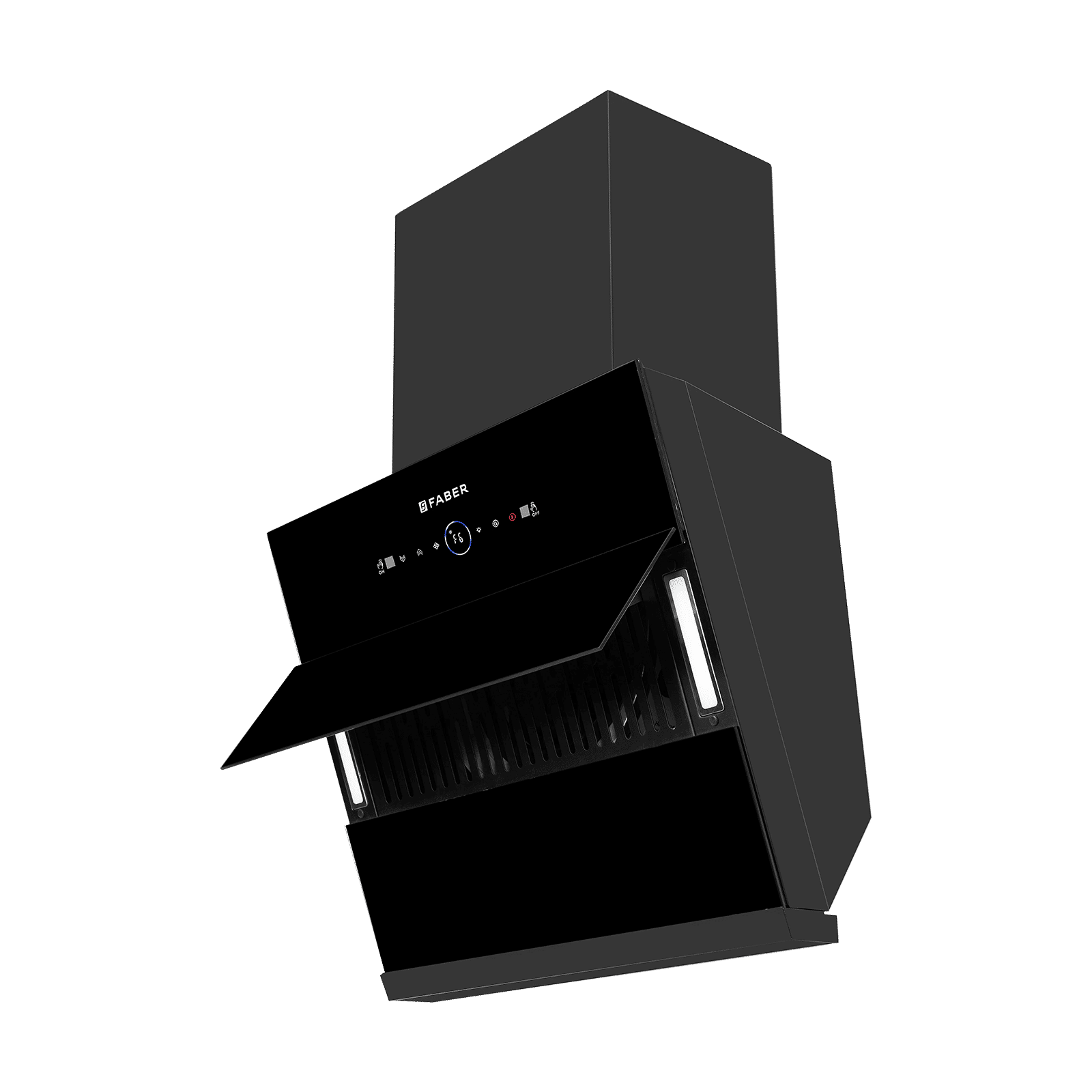 FABER HOOD AETHER BLDC HC SC FL BK IN 75cm 1600m3/hr Ducted Auto Clean Wall Mounted Chimney with LPG Leakage Sensor (Black)_7