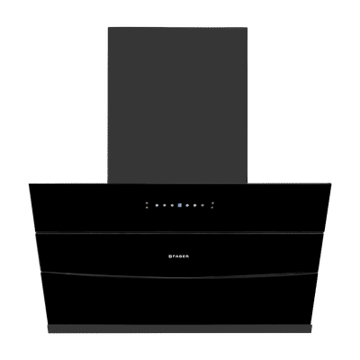 FABER HOOD BOLT TURBO FL SW SC BLDC BK IN
                      90cm 1800m3/hr Ducted Auto clean Wall Mounted
                      Chimney with Touch & Gesture Control (Black)
