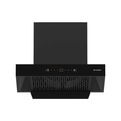 FABER HOOD SIGMA BLDC HC SC FL BK IN 60cm 1600m3/hr Ducted Auto Clean Wall Mounted Chimney with LPG Leakage Sensor (Black)