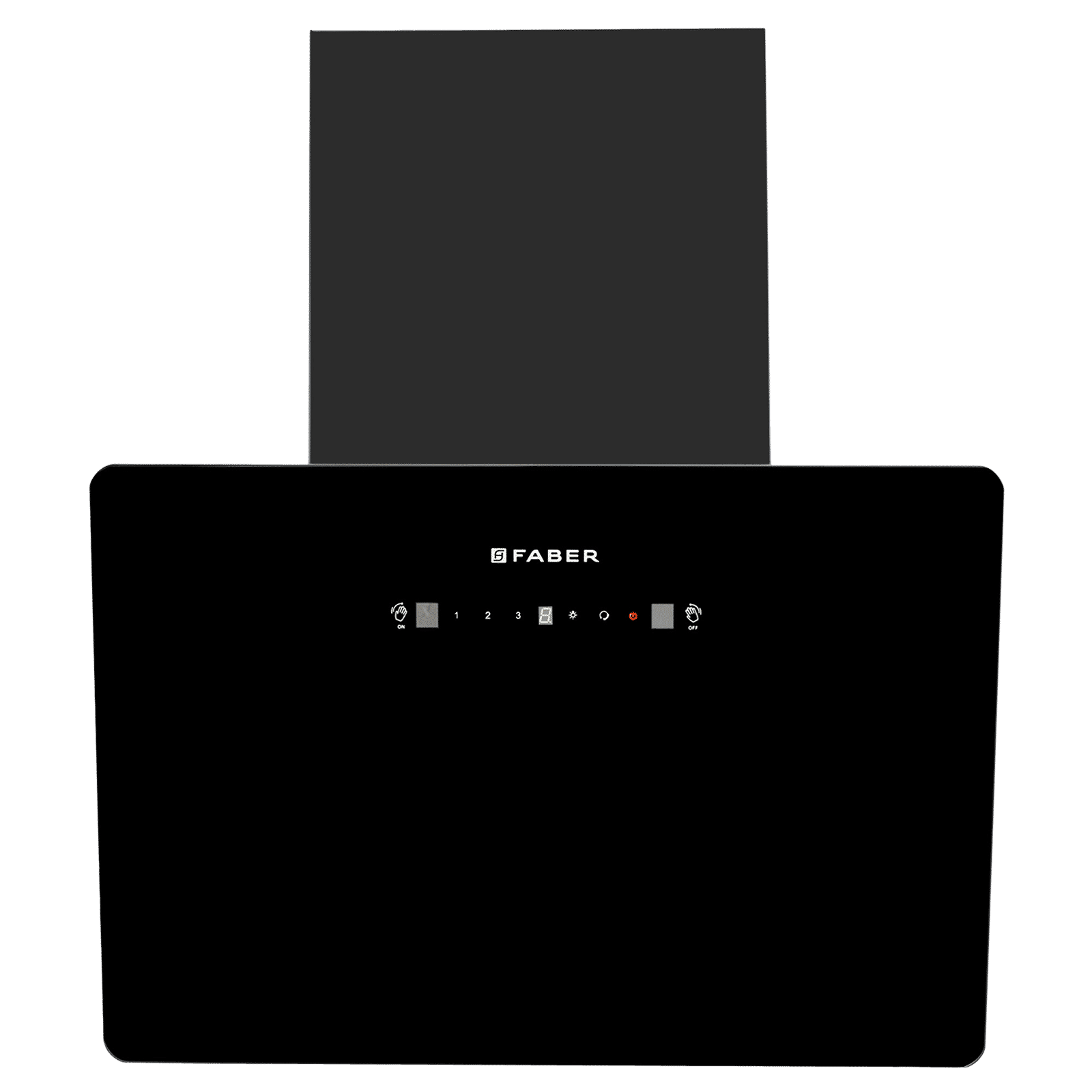 Faber HOOD ALLURE 3D BLDC HC SC FL BK IN 60 - V 60cm 1500m3/hr Ductless Auto Clean Wall Mounted Chimney with Touch and Gesture Control (Black) Faber HOOD ALLURE 3D BLDC HC SC FL BK IN 60 - V 60cm 1500m3/hr Ductless Auto Clean Wall Mounted Chimney with Touch and Gesture Control (Black)_1