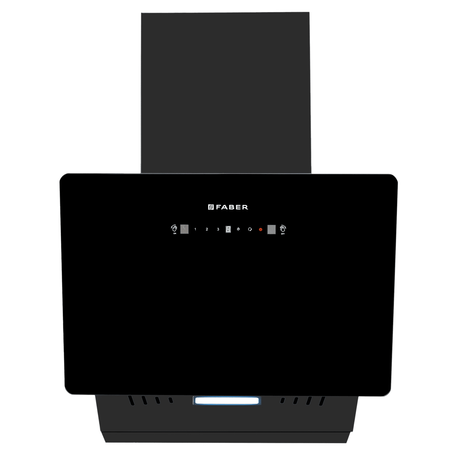 Faber HOOD ALLURE 3D BLDC HC SC FL BK IN 60 - V 60cm 1500m3/hr Ductless Auto Clean Wall Mounted Chimney with Touch and Gesture Control (Black) Faber HOOD ALLURE 3D BLDC HC SC FL BK IN 60 - V 60cm 1500m3/hr Ductless Auto Clean Wall Mounted Chimney with Touch and Gesture Control (Black)_5