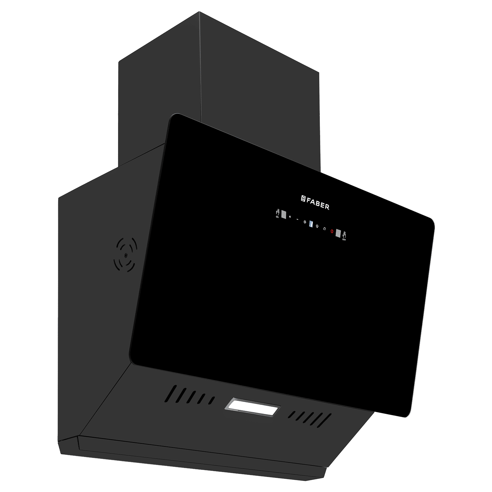 Faber HOOD ALLURE 3D BLDC HC SC FL BK IN 75 - V 75cm 1500m3/hr Ductless Auto Clean Wall Mounted Chimney with Touch and Gesture Control (Black) Faber HOOD ALLURE 3D BLDC HC SC FL BK IN 75 - V 75cm 1500m3/hr Ductless Auto Clean Wall Mounted Chimney with Touch and Gesture Control (Black)_5