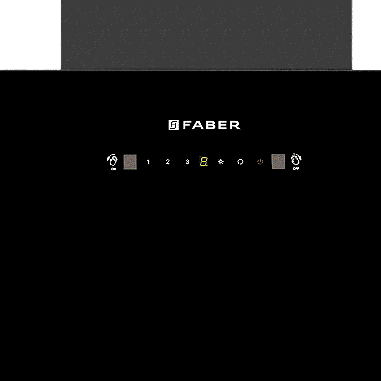 Faber HOOD ALLURE 3D BLDC HC SC FL BK IN 90 - V 90cm 1500m3/hr Ductless Auto Clean Wall Mounted Chimney with Touch and Gesture Control (Black)_7