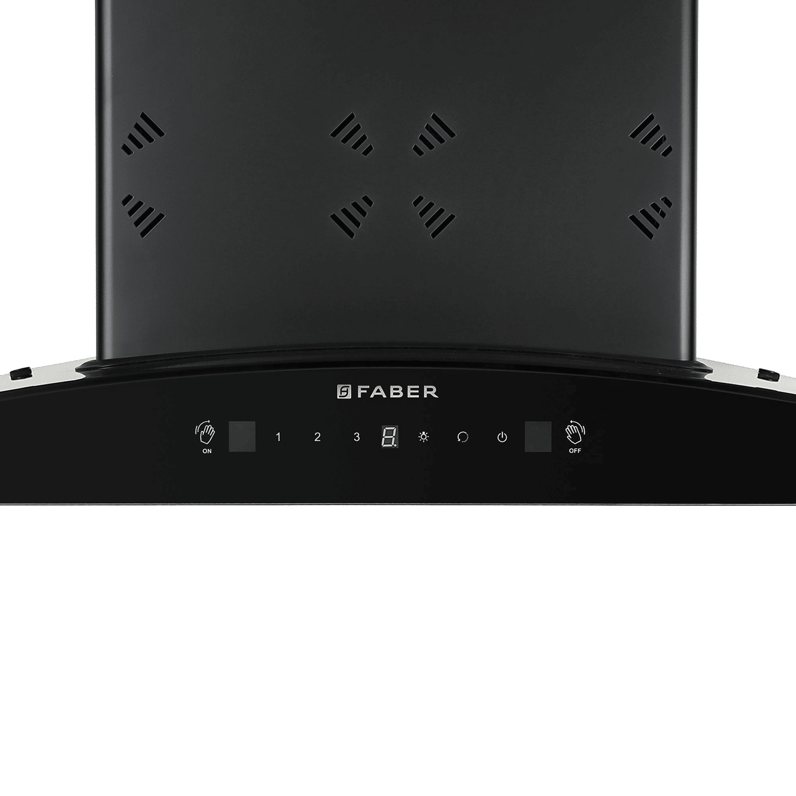 Faber HOOD STELLA 3D IN HC SC FL BK 90 90cm 1400m3/hr Ductless Heat Auto Clean Wall Mounted Chimney with Odour Sensor (Black) Faber HOOD STELLA 3D IN HC SC FL BK 90 90cm 1400m3/hr Ductless Heat Auto Clean Wall Mounted Chimney with Odour Sensor (Black)_3