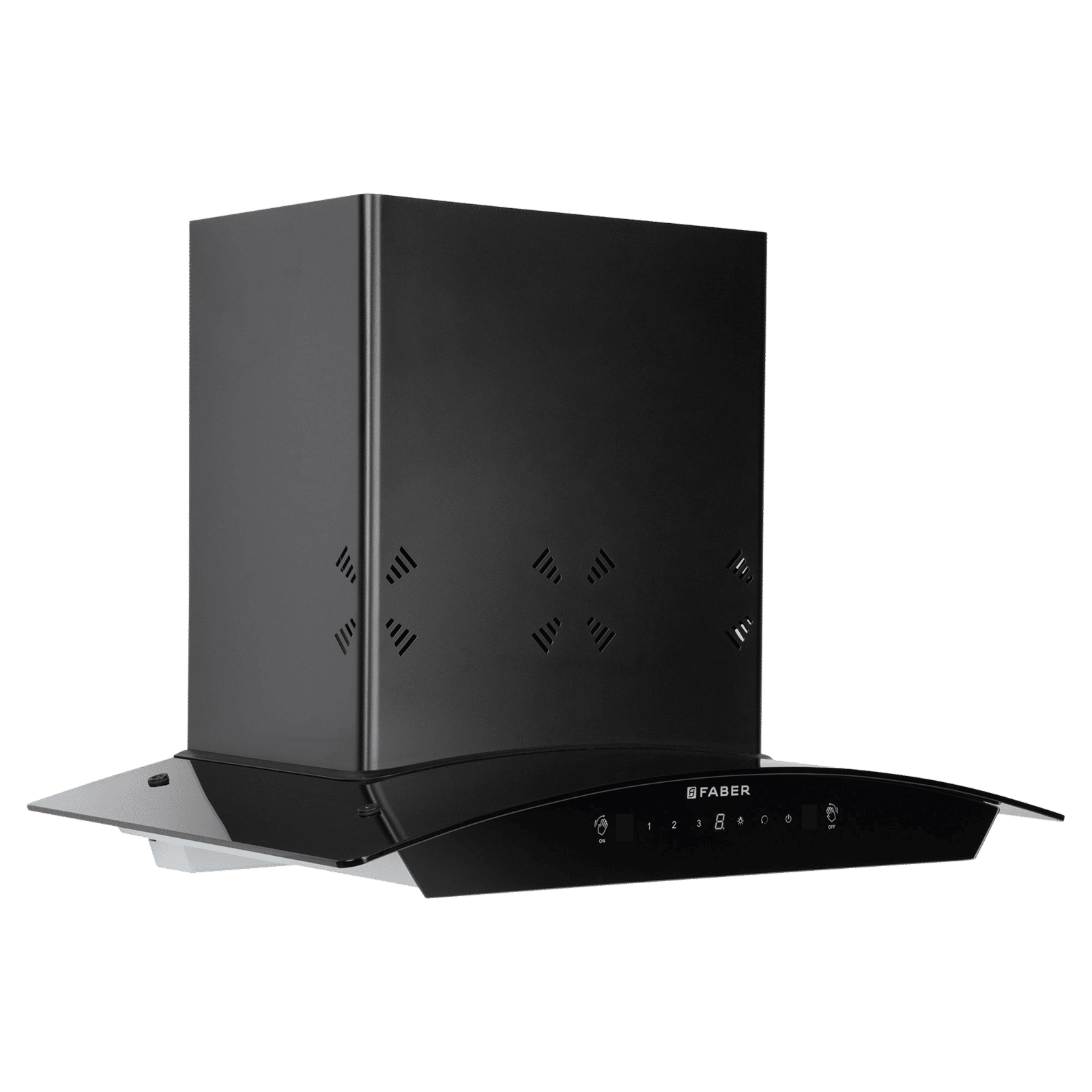 Faber HOOD STELLA 3D IN HC SC FL BK 60 60cm 1400m3/hr Ductless Heat Auto Clean Wall Mounted Chimney with Odour Sensor (Black) Faber HOOD STELLA 3D IN HC SC FL BK 60 60cm 1400m3/hr Ductless Heat Auto Clean Wall Mounted Chimney with Odour Sensor (Black)_5