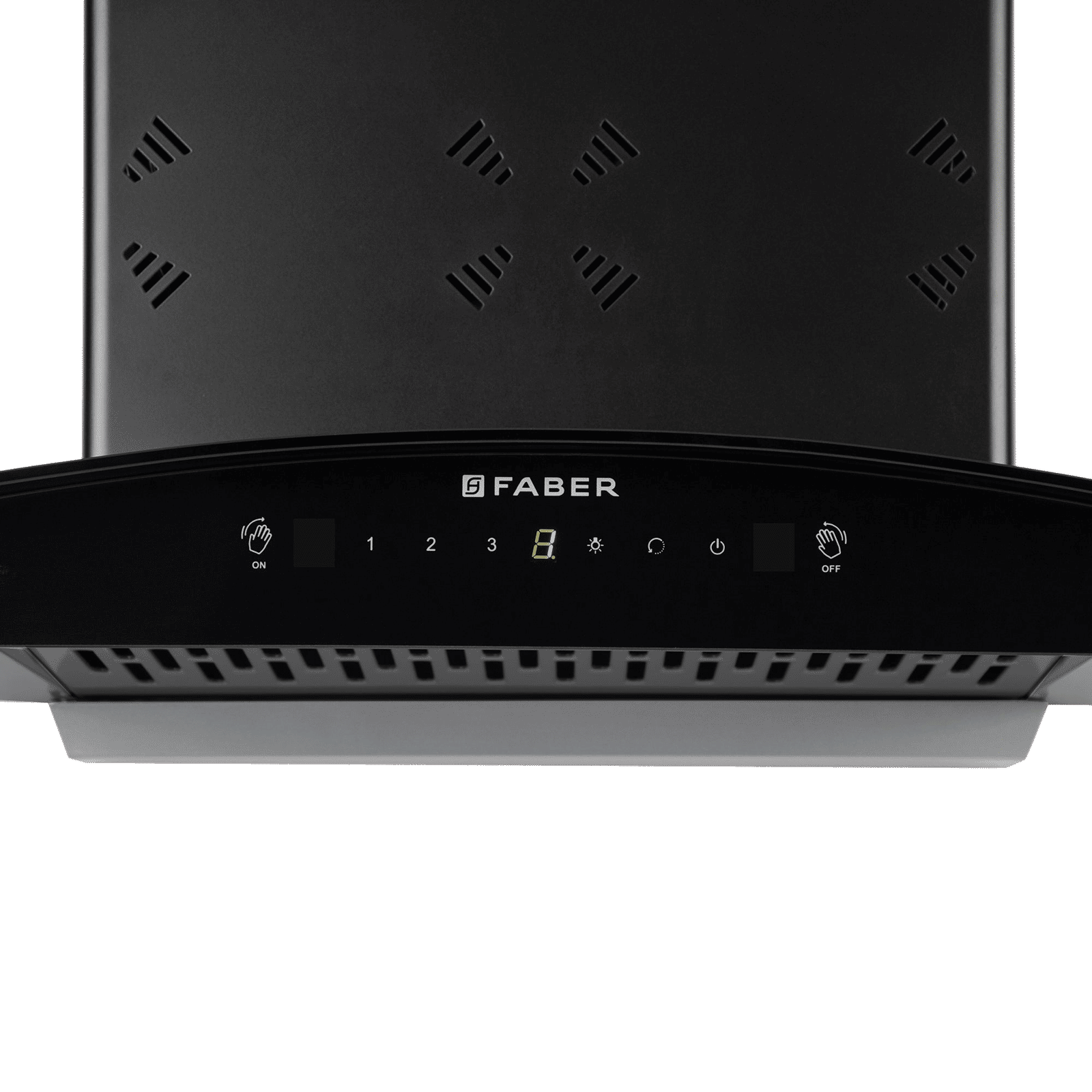 Faber HOOD STELLA 3D IN HC SC FL BK 60 60cm 1400m3/hr Ductless Heat Auto Clean Wall Mounted Chimney with Odour Sensor (Black) Faber HOOD STELLA 3D IN HC SC FL BK 60 60cm 1400m3/hr Ductless Heat Auto Clean Wall Mounted Chimney with Odour Sensor (Black)_6