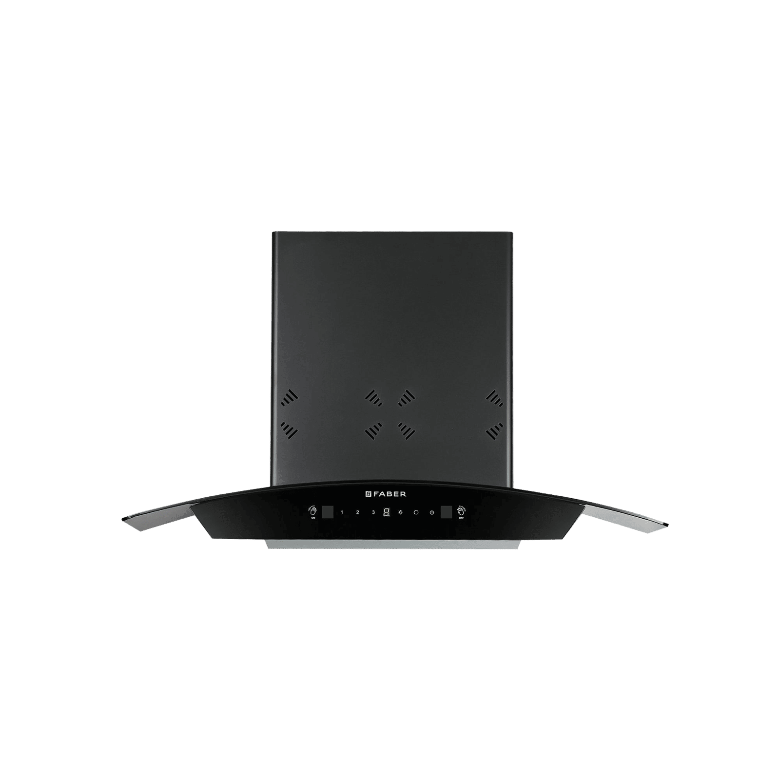 Faber HOOD STELLA 3D IN HC SC FL BK 75 75cm 1400m3/hr Ductless Heat Auto Clean Wall Mounted Chimney with Odour Sensor (Black) Faber HOOD STELLA 3D IN HC SC FL BK 75 75cm 1400m3/hr Ductless Heat Auto Clean Wall Mounted Chimney with Odour Sensor (Black)_1