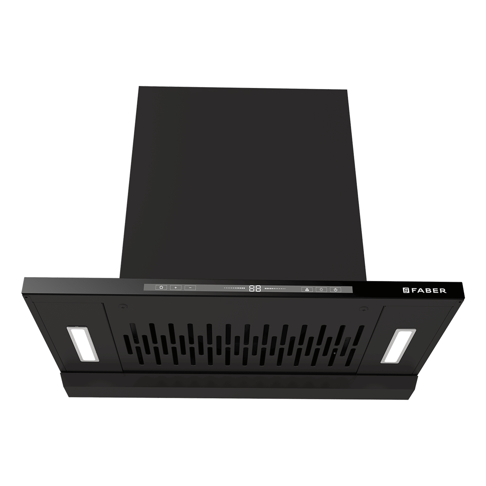 Faber HOOD SLIMX HC SC FL BK BLDC IN 60-T 60cm 1500m3/hr Ductless Auto Clean Wall Mounted Chimney with Touch and Gesture Control (Black) Faber HOOD SLIMX HC SC FL BK BLDC IN 60-T 60cm 1500m3/hr Ductless Auto Clean Wall Mounted Chimney with Touch and Gesture Control (Black)_4