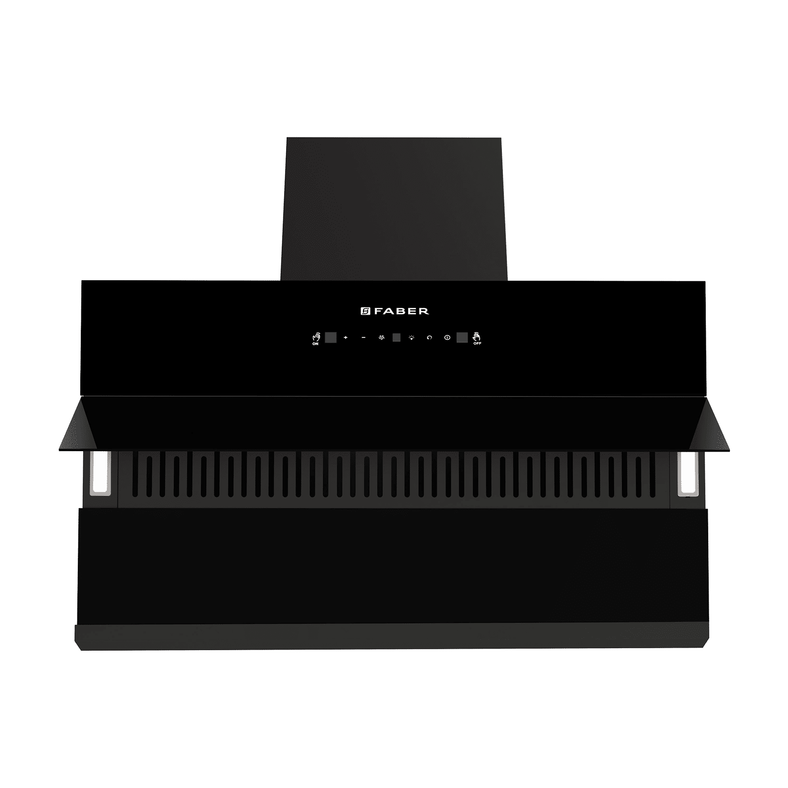 Faber HOOD GLORY BLDC FL SC HC BK IN 90 - V 90cm 1500m3/hr Ductless Auto Clean Wall Mounted Chimney with Touch and Gesture Control (Black) Faber HOOD GLORY BLDC FL SC HC BK IN 90 - V 90cm 1500m3/hr Ductless Auto Clean Wall Mounted Chimney with Touch and Gesture Control (Black)_7