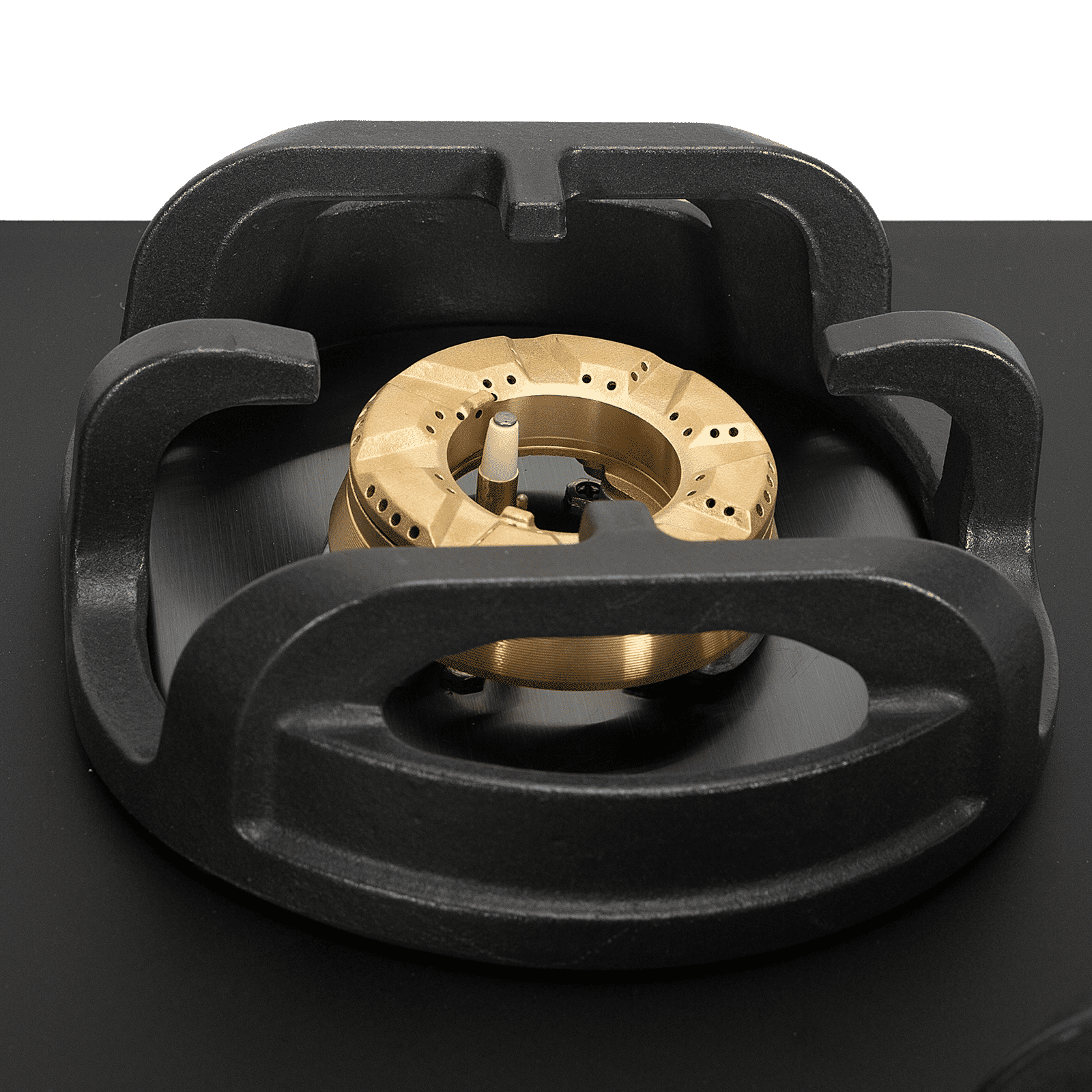 Faber Verona IND HD784 CI FFD AI Glass Top 4 Burner Automatic Hob (3D Flame Technology, Matt Black & Gold)_11