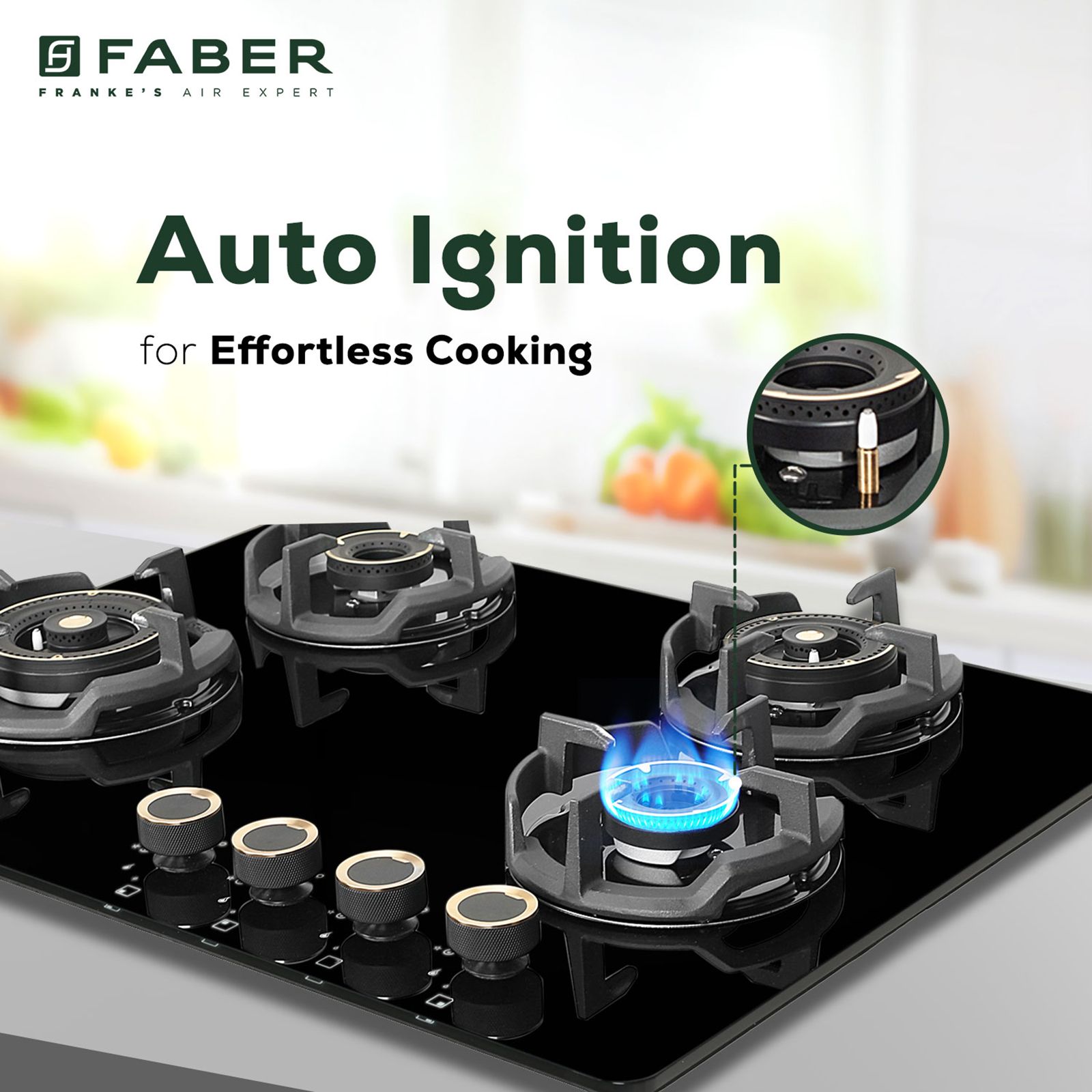Faber Experia HT704 BR AL AI IN Toughened Glass Top 4 Burner Automatic Hob (Spill-Proof Design, Black) Faber Experia HT704 BR AL AI IN Toughened Glass Top 4 Burner Automatic Hob (Spill-Proof Design, Black)_7