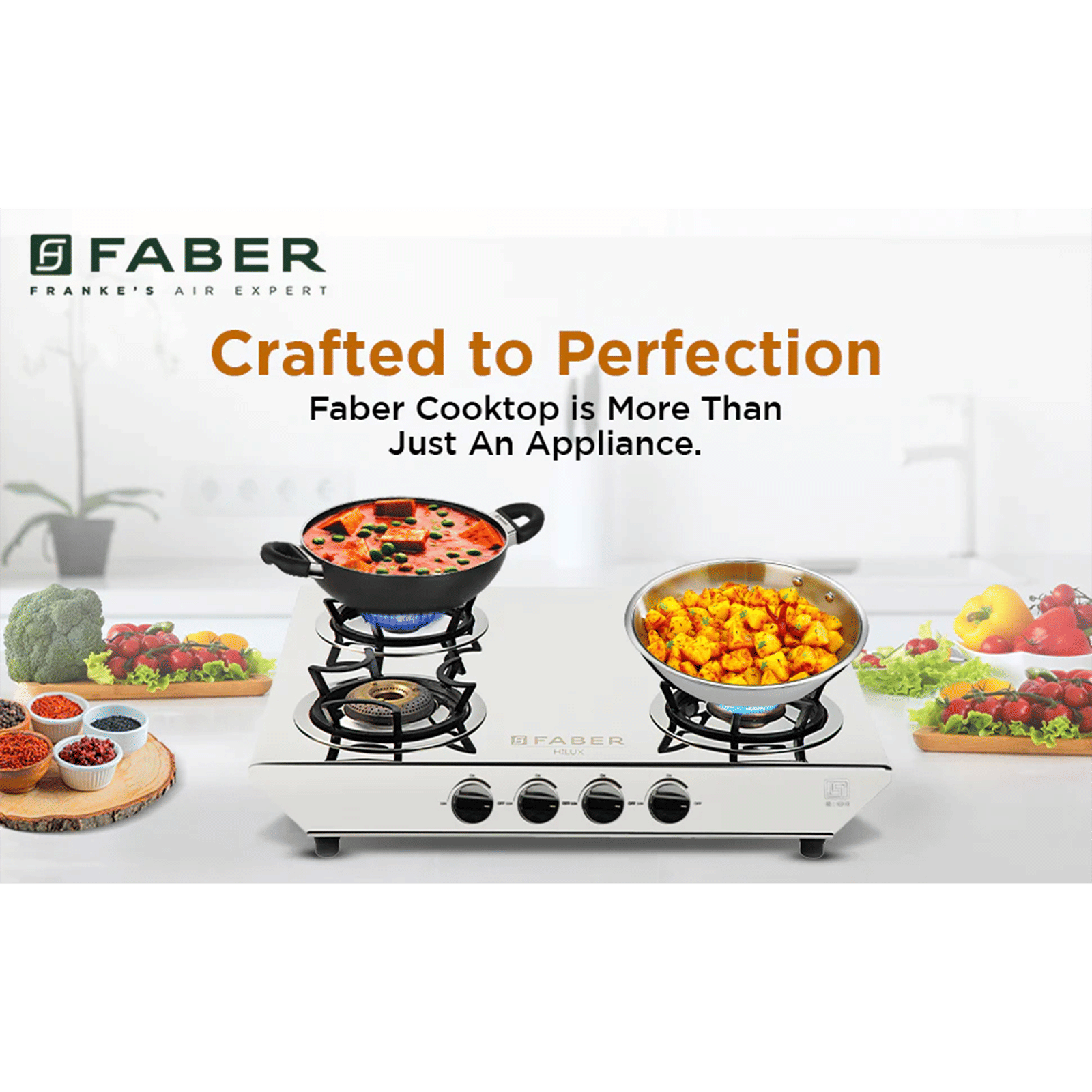 Faber Hilux Max DX 4BB SS 4 Burner Manual Hob (360 Degree Revolving Nozzle, Silver)_16