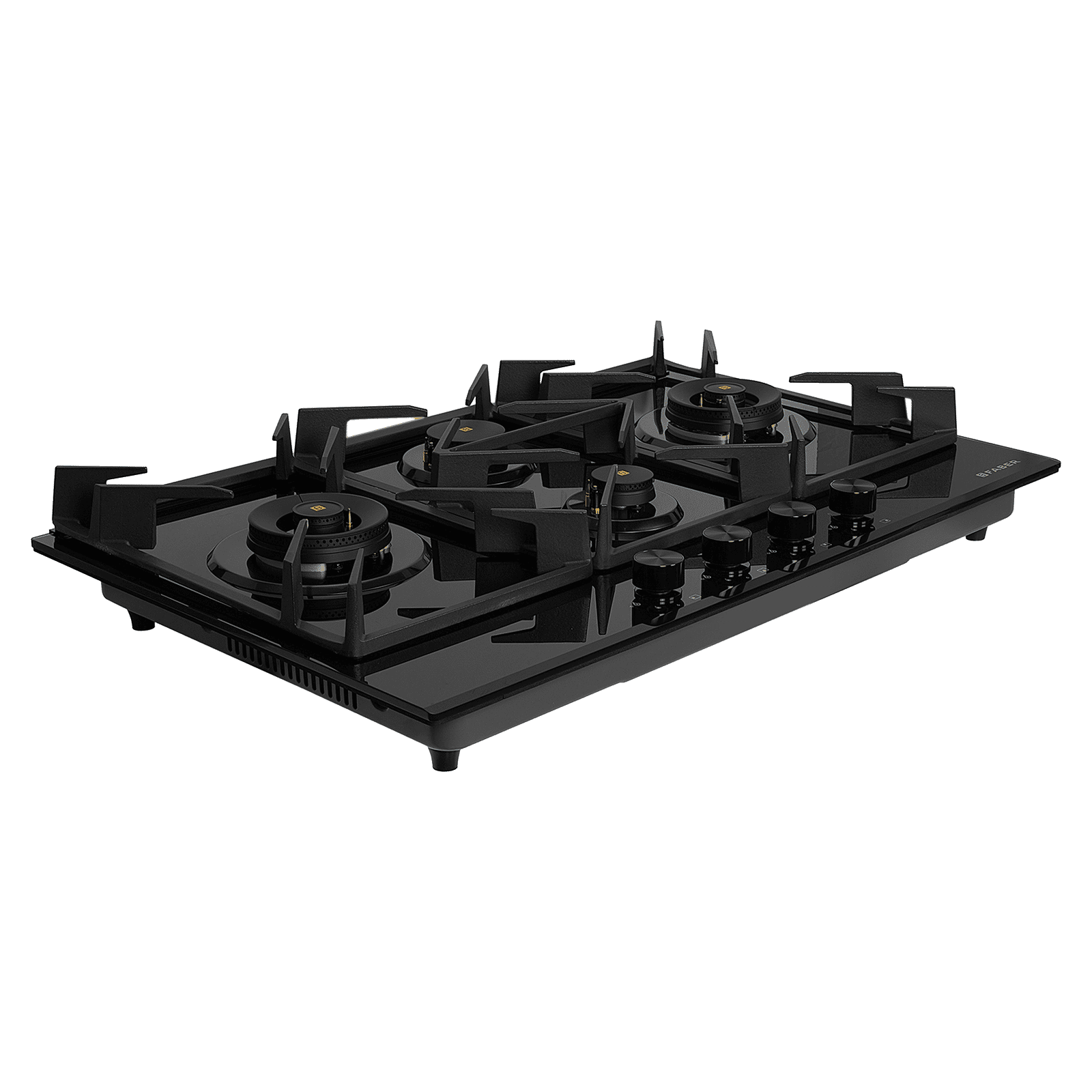 Faber INSPIRIA 904 BR AI FFD GL PNG Tempered Glass Top 4 Burners Automatic Hob (Flame Failure Device, Black)_8