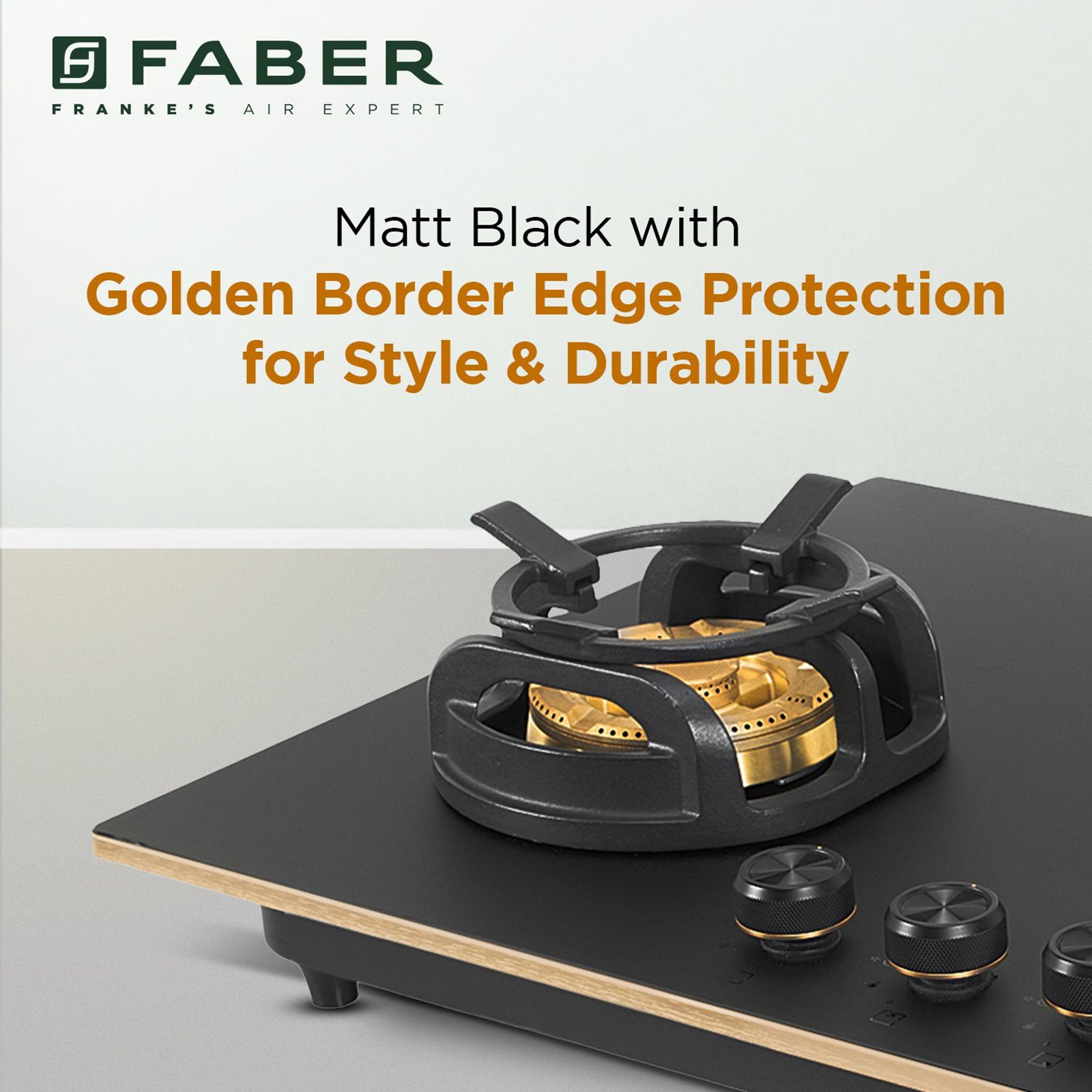 Faber Verona HD783 CI FFD AI Glass Top 3 Burner Automatic Hob (3D Flame Technology, Matt Black & Gold) Faber Verona HD783 CI FFD AI Glass Top 3 Burner Automatic Hob (3D Flame Technology, Matt Black & Gold)_14
