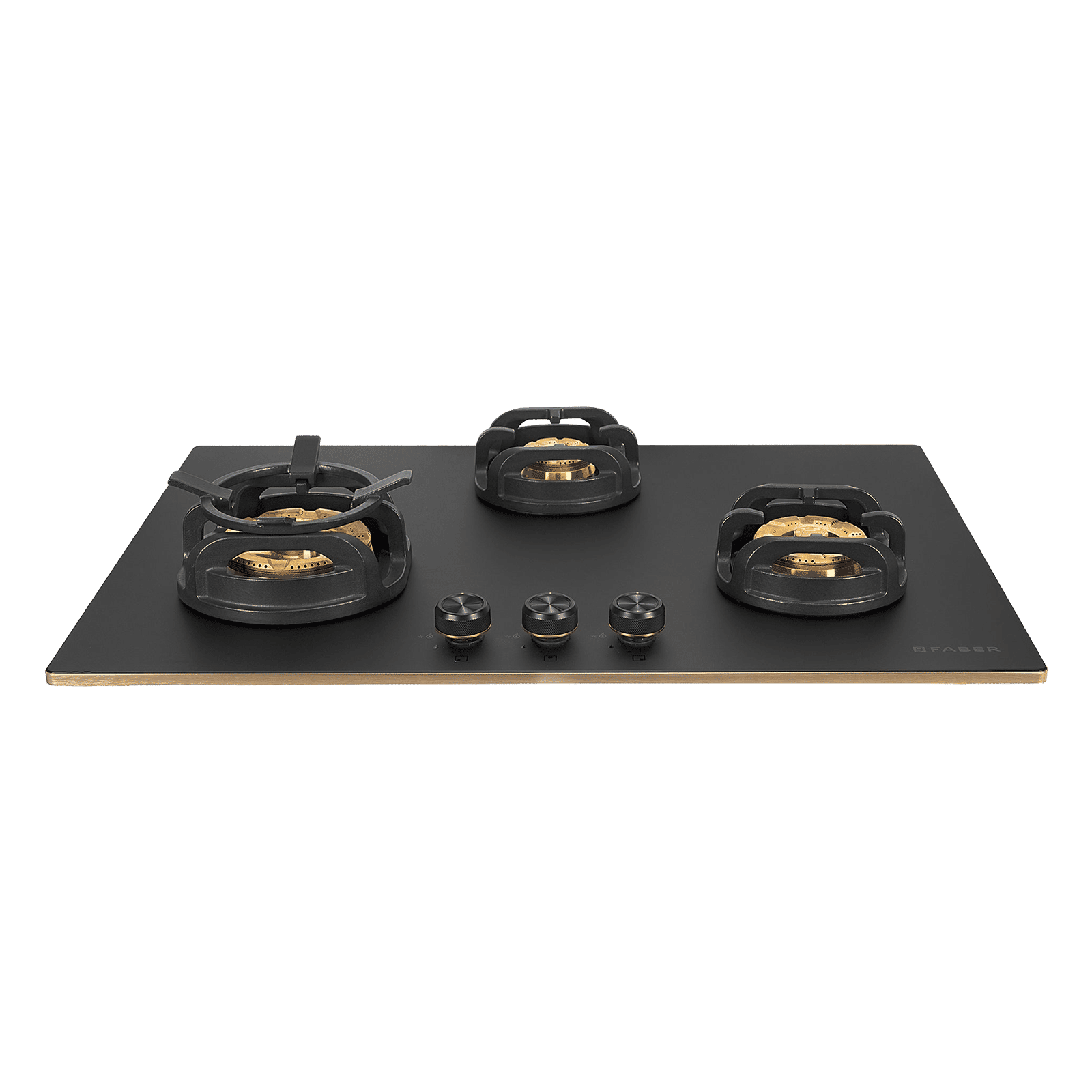 Faber Verona HD783 CI FFD AI Glass Top 3 Burner Automatic Hob (3D Flame Technology, Matt Black & Gold) Faber Verona HD783 CI FFD AI Glass Top 3 Burner Automatic Hob (3D Flame Technology, Matt Black & Gold)_4
