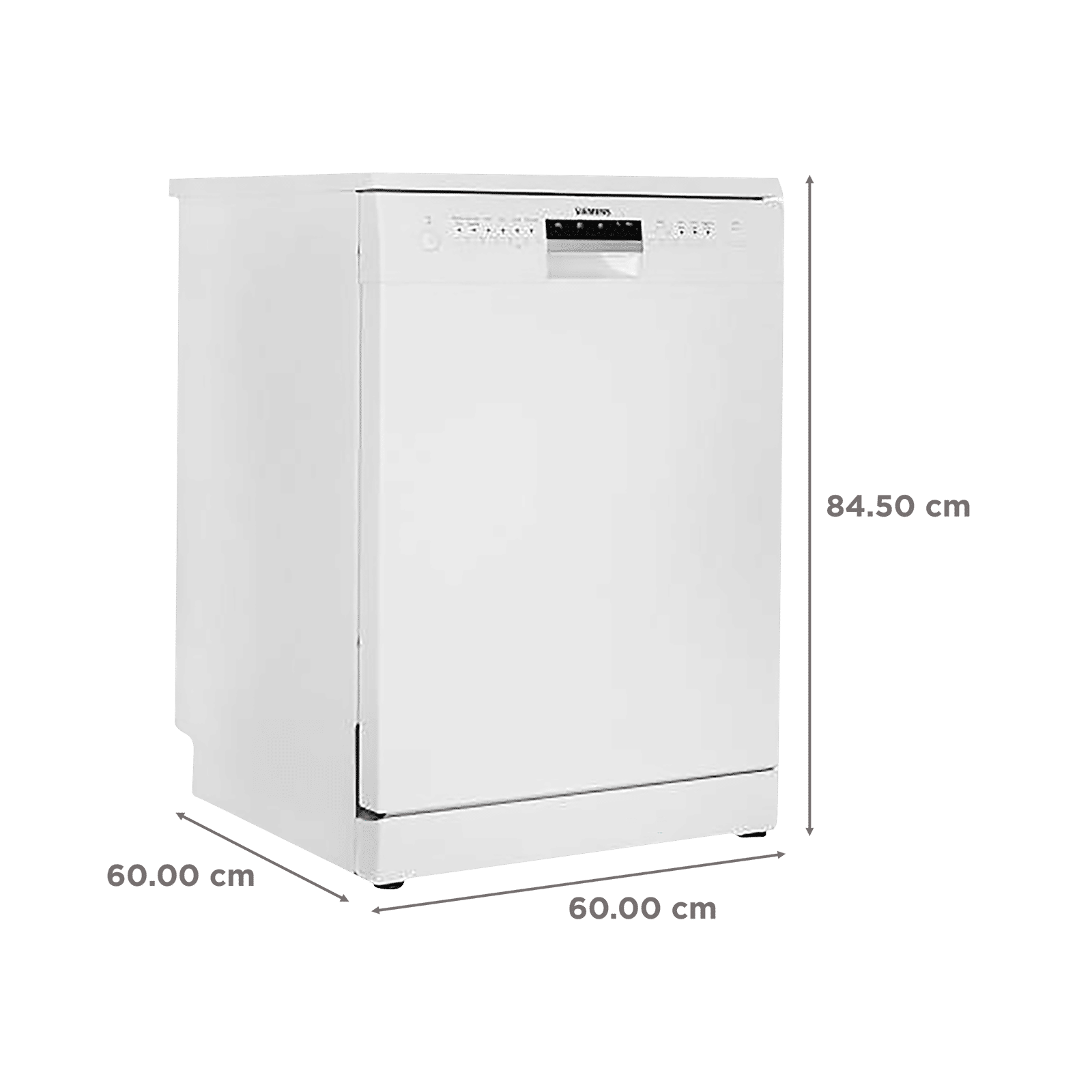 SIEMENS iQ500 13 Place Settings Free Standing Dishwasher with Glass Protection Technology (White)_2