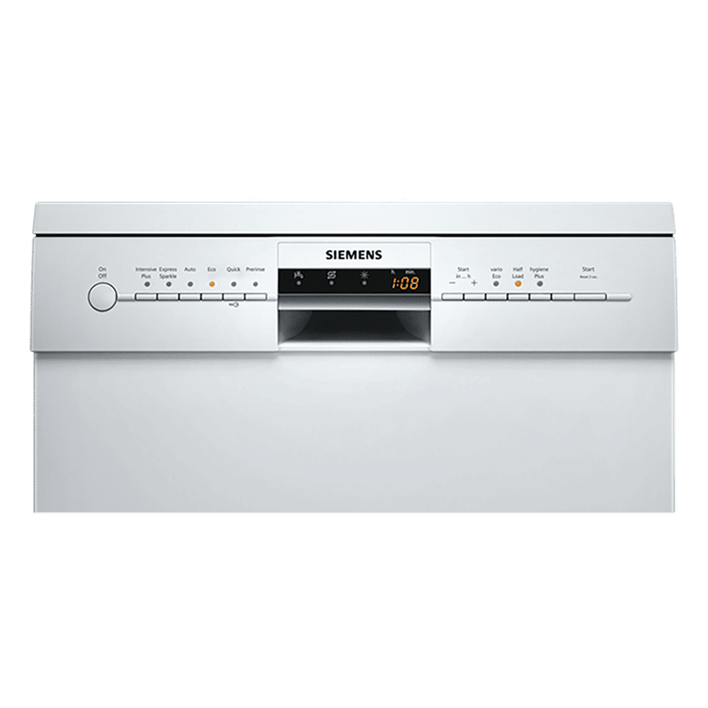 SIEMENS iQ500 13 Place Settings Free Standing Dishwasher with Glass Protection Technology (White)_4