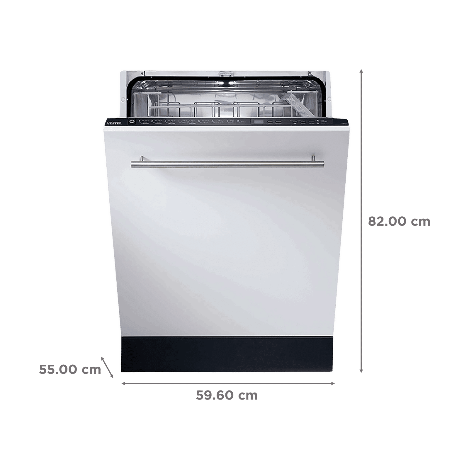 IFB Neptune BI 12 Place Settings Built-in Dishwasher with Hot Water Wash (Silver)_2