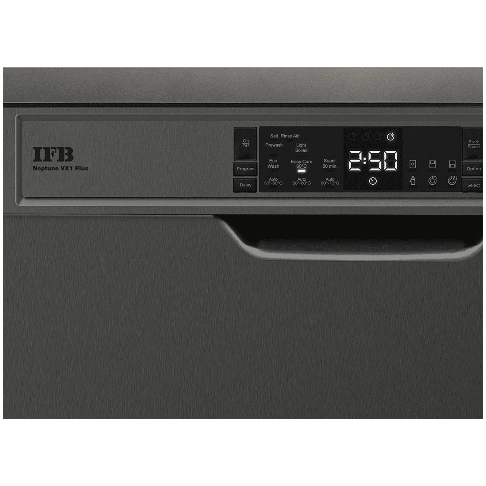 IFB Neptune VX1 PLUS 15 Place Settings Free Standing Dishwasher with Hot Water Wash (Inox Grey) IFB Neptune VX1 PLUS 15 Place Settings Free Standing Dishwasher with Hot Water Wash (Inox Grey)_4