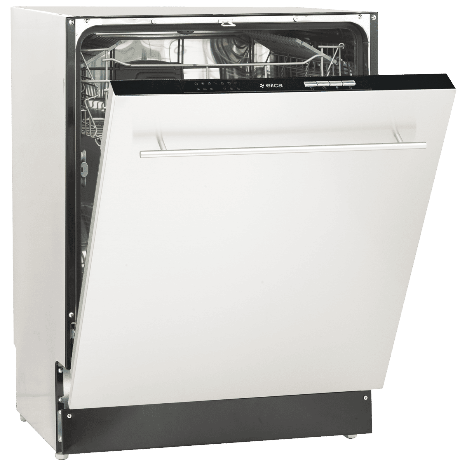 elica WQP12-7711 12 Place Settings Built-in Dishwasher with On Device Control (Stainless Steel)_1
