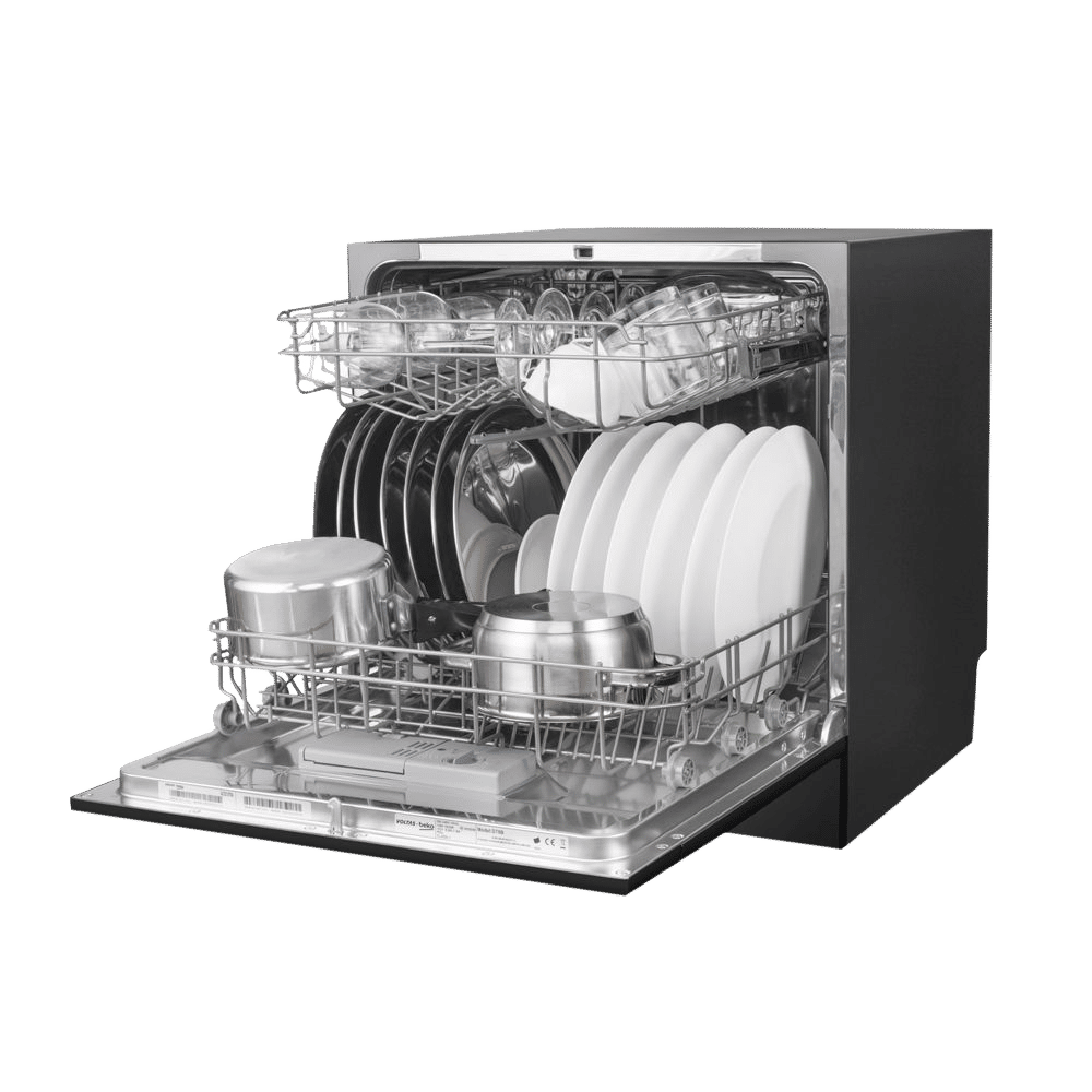 VOLTAS beko 8 Place Settings Free Standing Dishwasher with 2 Spray Levels (No Pre-rinse Required, Black) VOLTAS beko 8 Place Settings Free Standing Dishwasher with 2 Spray Levels (No Pre-rinse Required, Black)_14