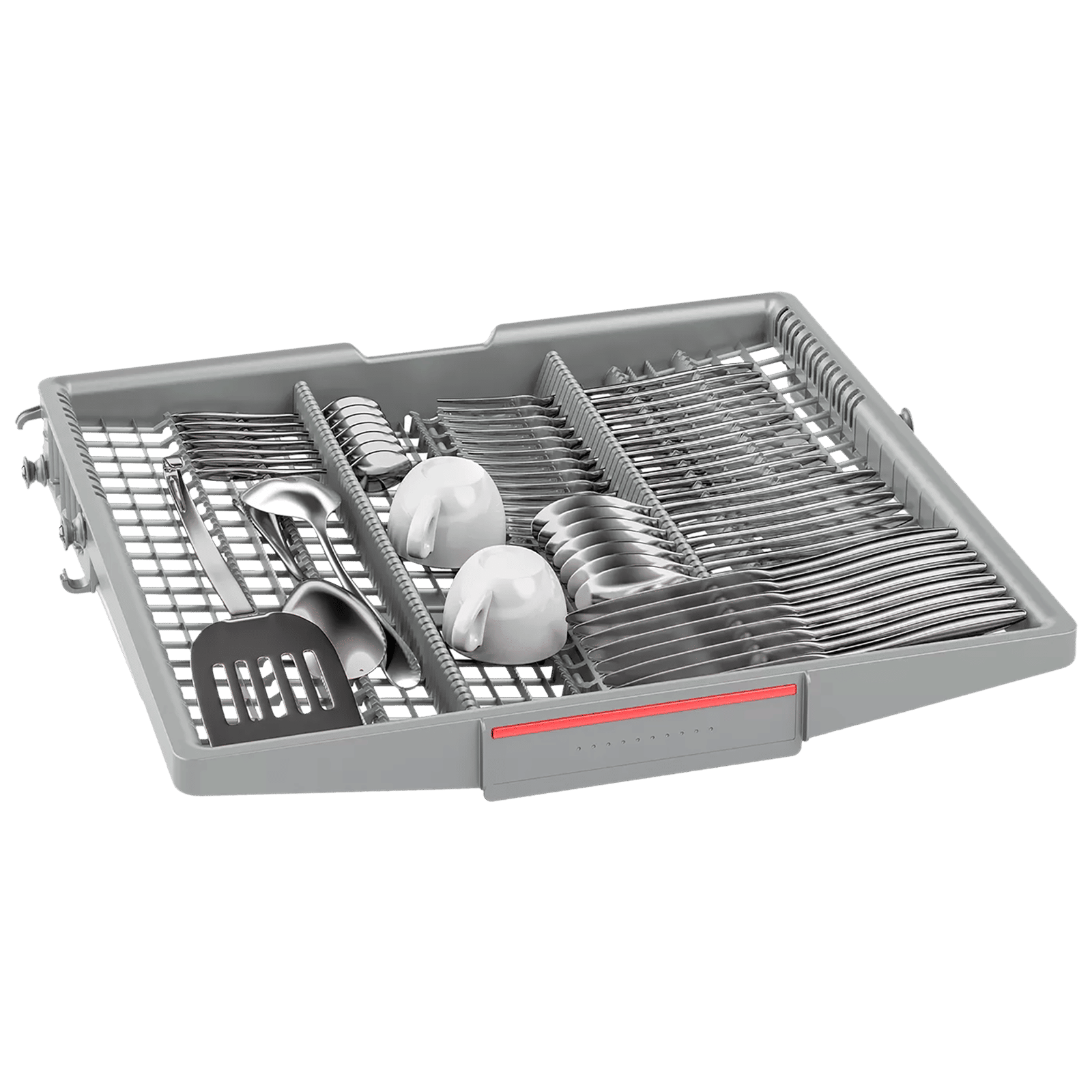 BOSCH Series 6 14 Place Settings Free Standing Dishwasher with Triple Rackmatic System (Silver Inox)_11