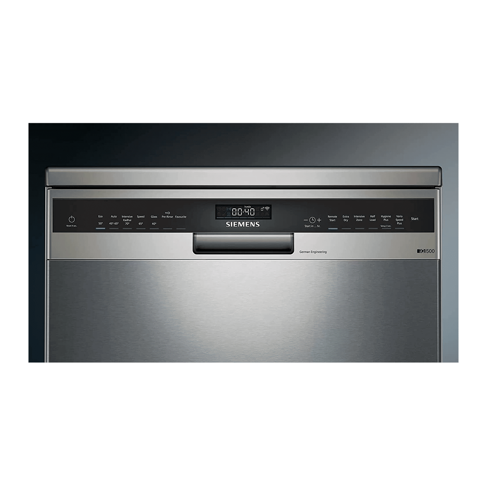SIEMENS iQ500 14 Place Settings Free StandingSmart Dishwasher with Glass Protection Technology (Silver Inox) SIEMENS iQ500 14 Place Settings Free StandingSmart Dishwasher with Glass Protection Technology (Silver Inox)_4