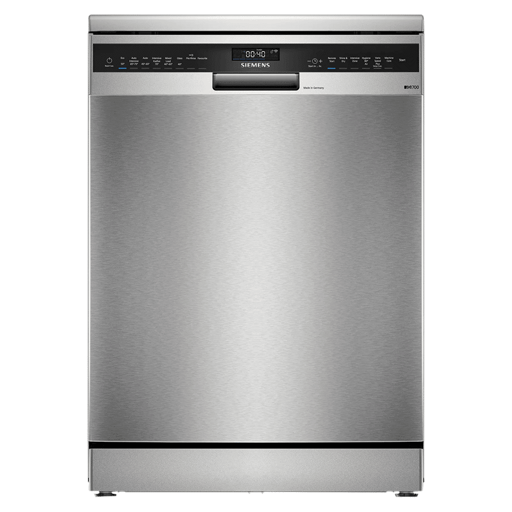SIEMENS iQ500 14 Place Settings Free Standing Smart Dishwasher with Zeolith Drying Technology (Silver Inox) SIEMENS iQ500 14 Place Settings Free Standing Smart Dishwasher with Zeolith Drying Technology (Silver Inox)_1