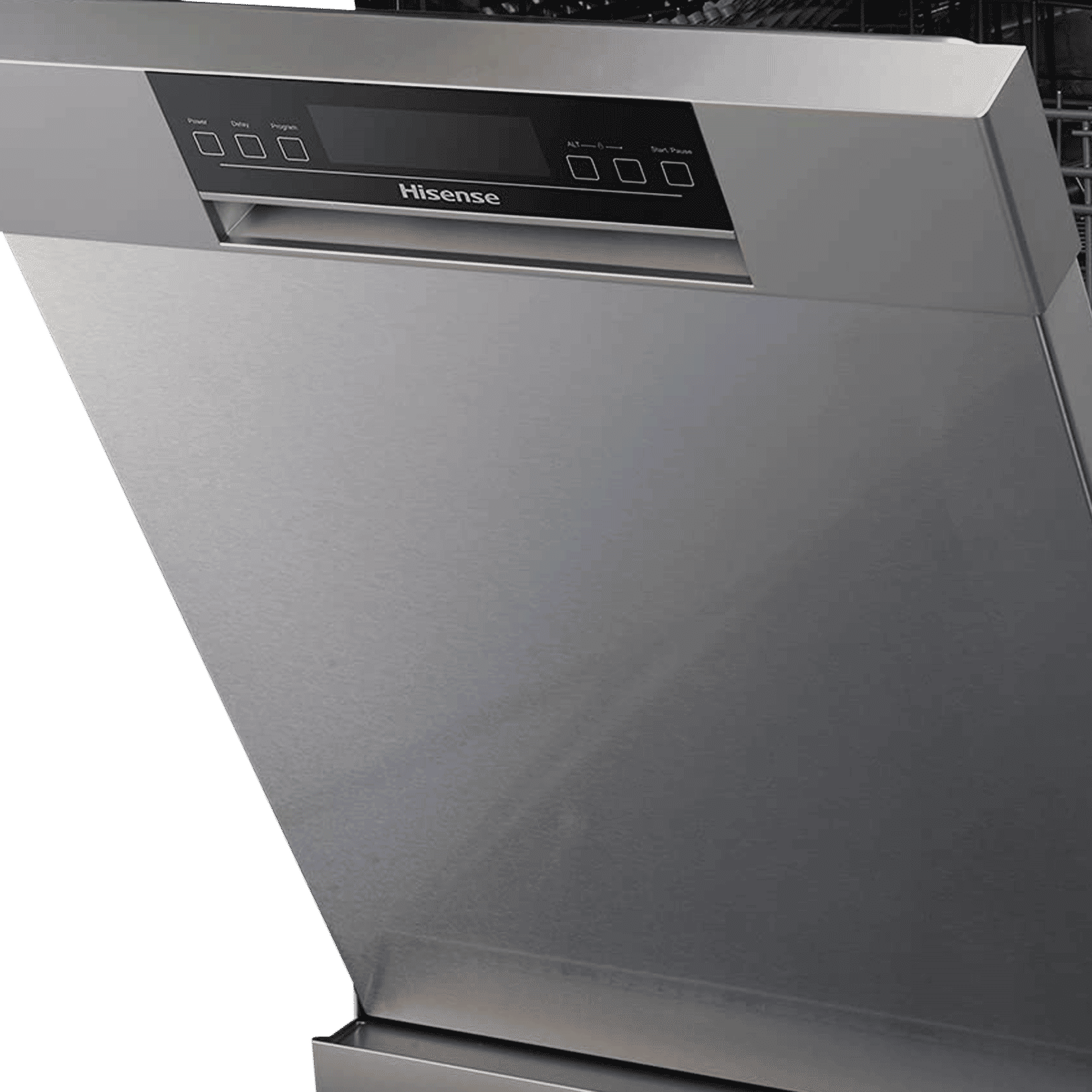Hisense 15 Place Settings Free Standing Dishwasher with Silent Operation (Stainless Steel)_7
