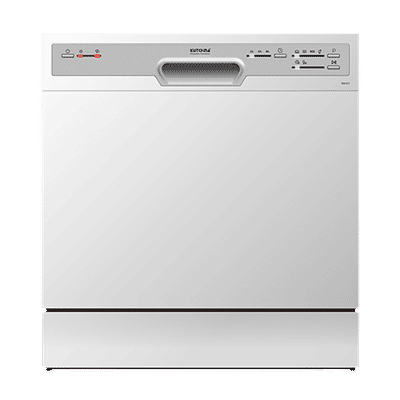 Kutchina KEN ECO 8 Place Settings Free Standing Dishwasher with Delay Function (White)
