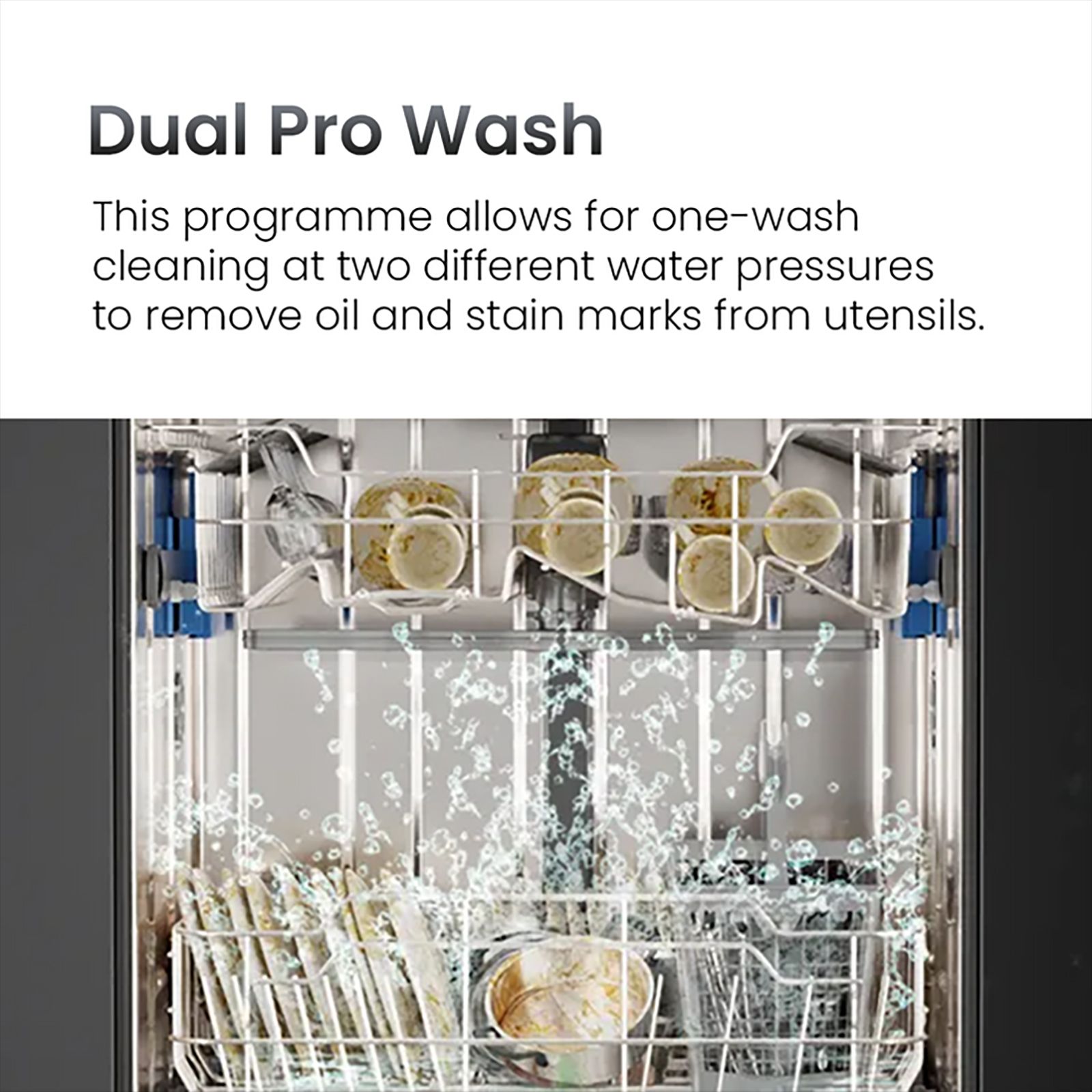 Crompton GrandArt 15 Place Settings Free Standing Dishwasher with Pure Beam Plus Technology (Black) Crompton GrandArt 15 Place Settings Free Standing Dishwasher with Pure Beam Plus Technology (Black)_11